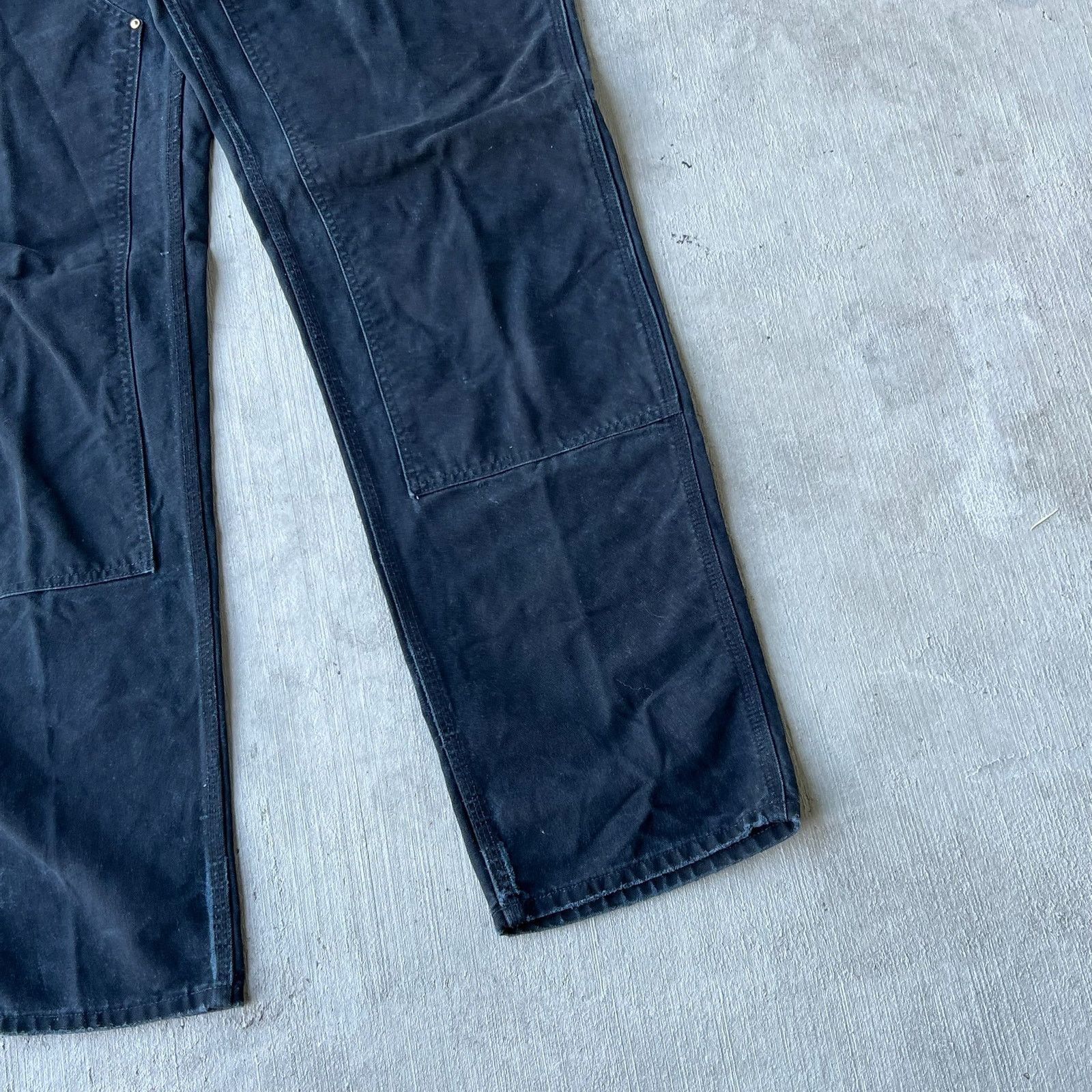 Carhartt × Vintage Carhartt black double knee work wear carpenter pants Size US 40 / EU 56 - 8 Thumbnail