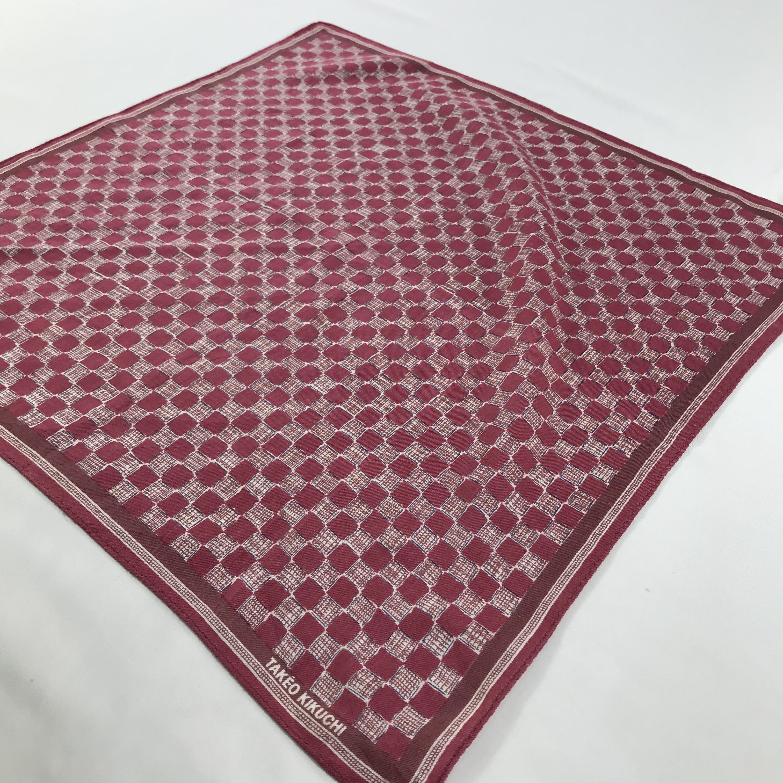 Takeo Kikuchi × Vintage Takeo Kikuchi Bandana / Handkerchief / Neckerchief - S1395 Size ONE SIZE - 2 Thumbnail