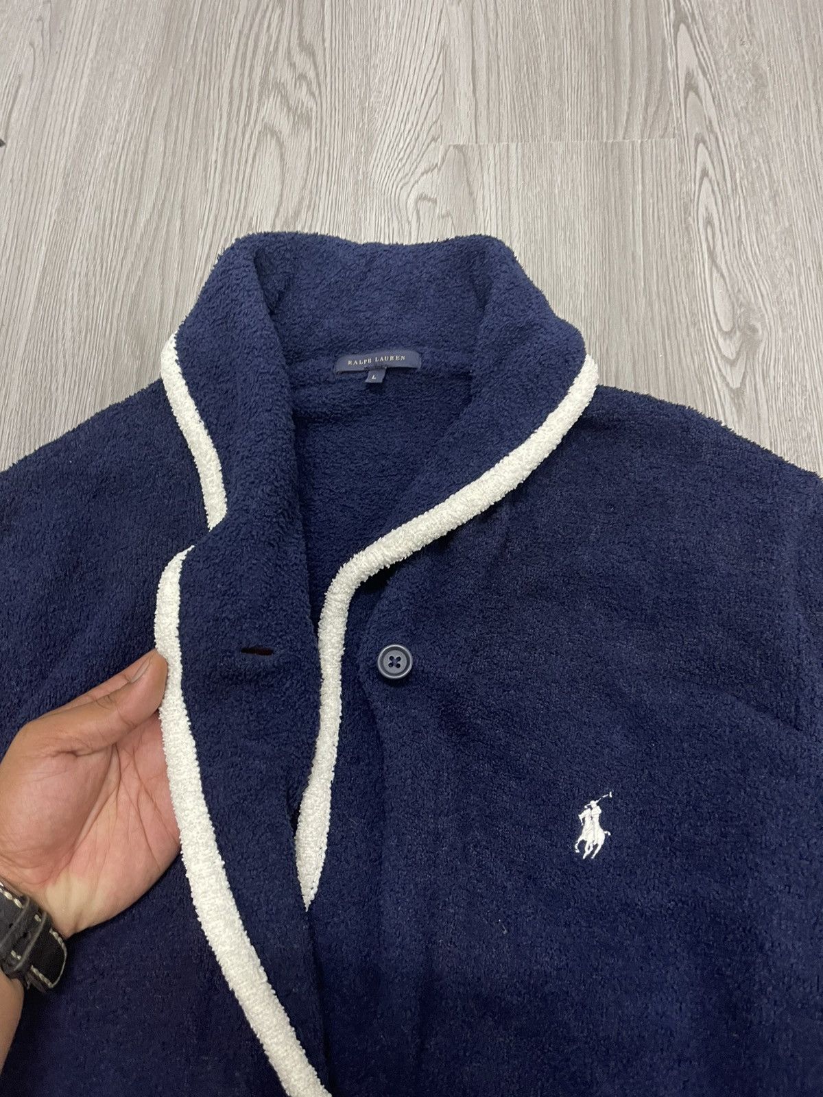 Ralph Lauren Ralph Lauren Cotton Terry Bath Robe Size US L / EU 52-54 / 3 - 4 Thumbnail