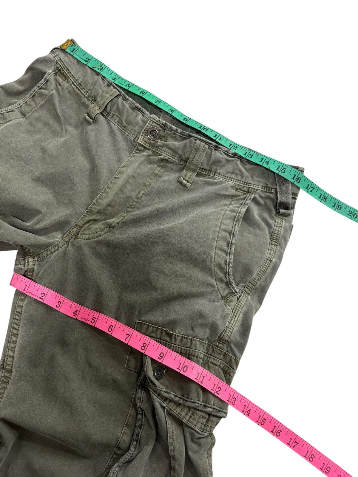 Uniqlo JAPANESE BRAND UNIQLO TWILL MULTIPOCKET CARGO MILITARY PANTS Size US 32 / EU 48 - 21 Thumbnail