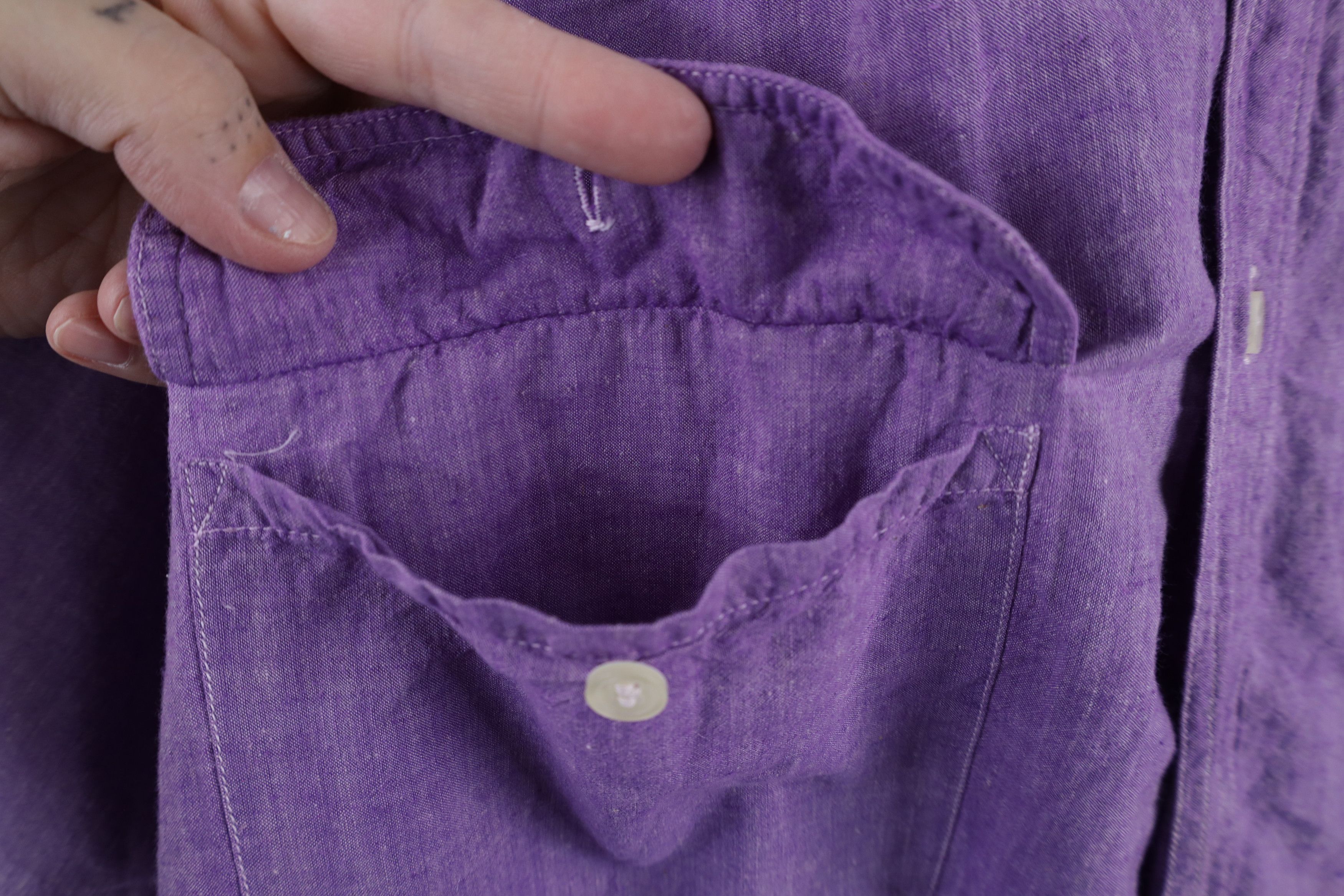 Vintage Vintage 90s Streetwear Baggy Fit Short Sleeve Button Shirt Size US XL / EU 56 / 4 - 5 Thumbnail