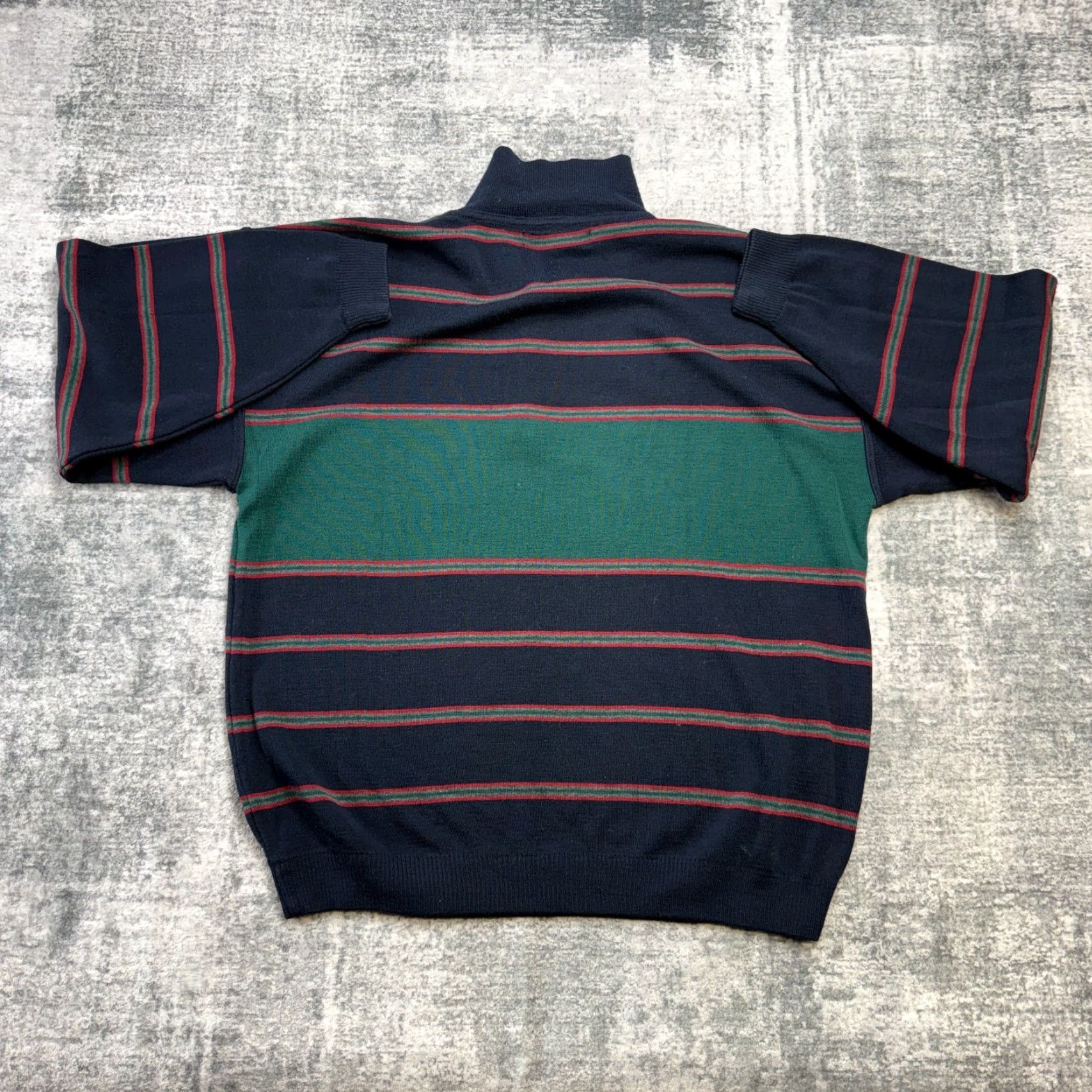 Vintage VINTAGE State of Art Sweater Shirt Men M Navy Striped Knit Pullover Crew Neck Wool Acrylic Knit Reg Regular Fall Winter Spring Mens Size US M / EU 48-50 / 2 - 4 Thumbnail