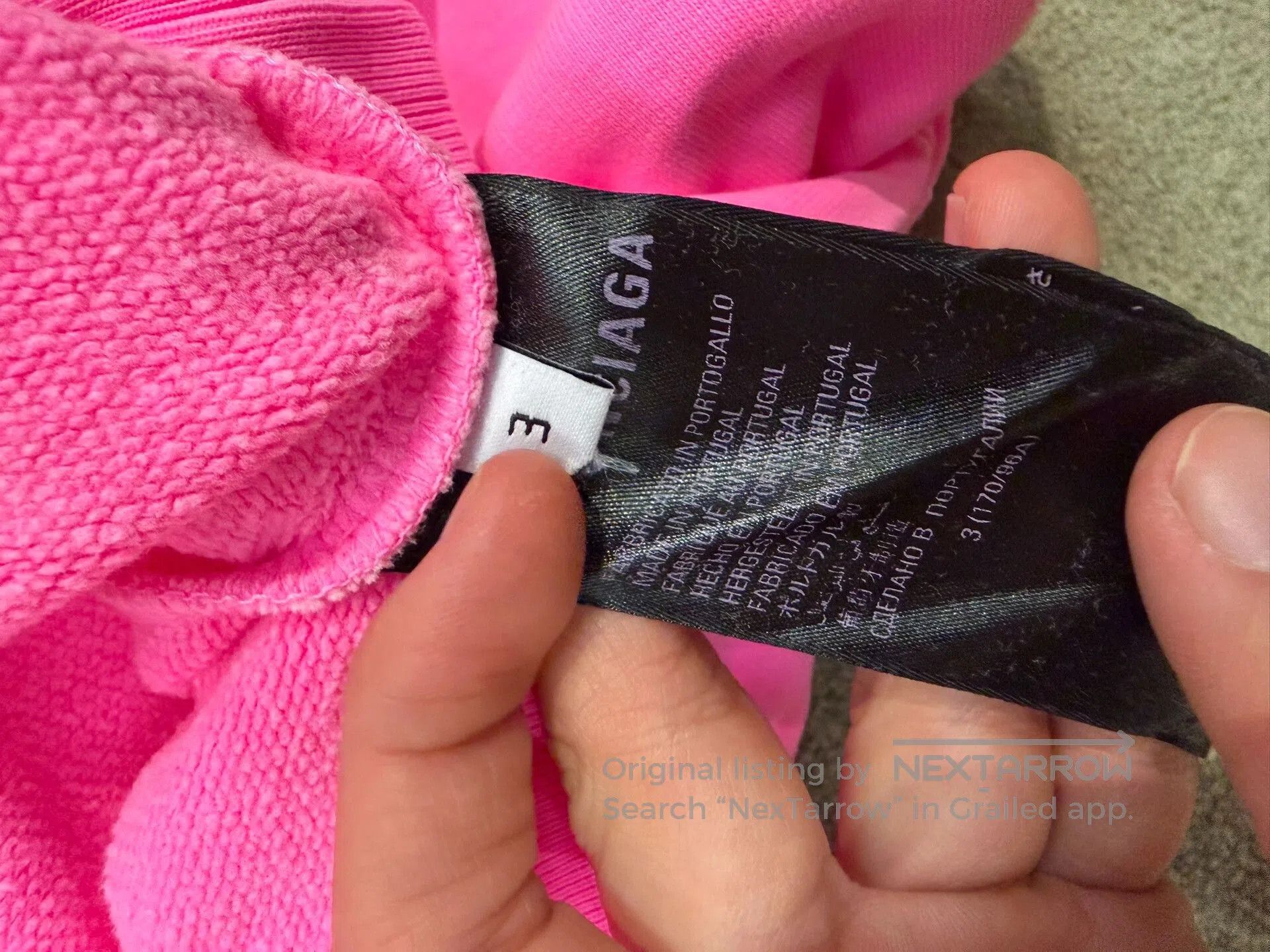 Balenciaga Pink Balenciaga Hoodie for Valentine's Day. Size US L / EU 52-54 / 3 - 4 Thumbnail