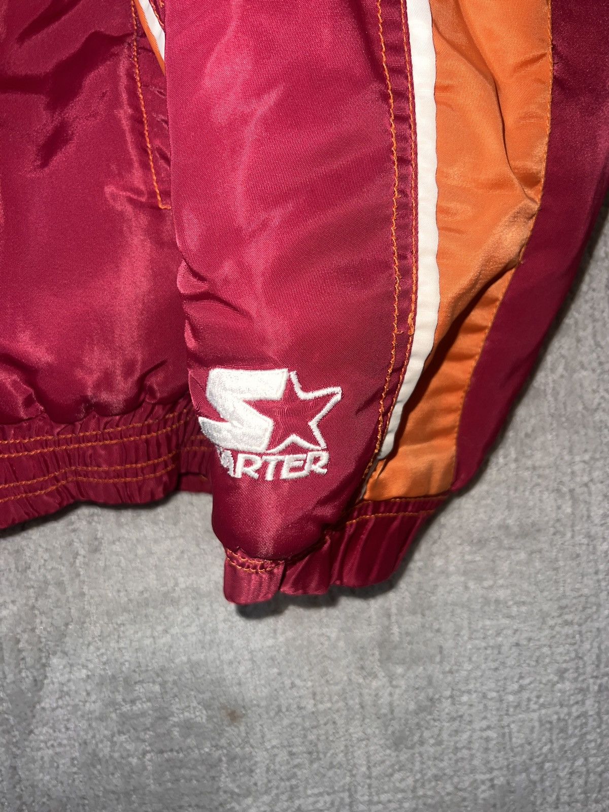 Starter × Vintage Vintage Virginia Tech Starter Jacket Medium Size US M / EU 48-50 / 2 - 4 Thumbnail
