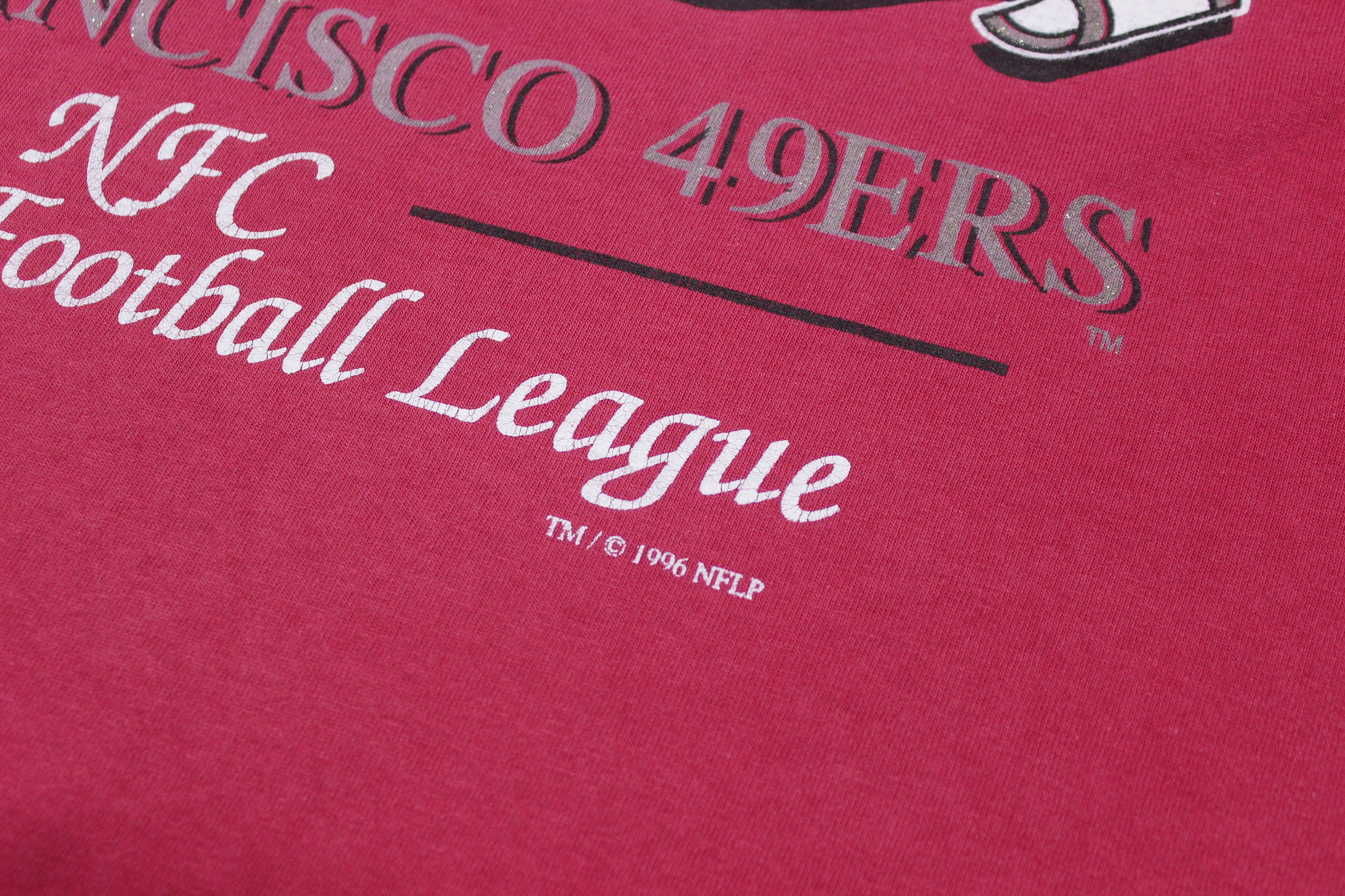 NFL 1996 49Ers Big Logo T-Shirt Size US M / EU 48-50 / 2 - 4 Thumbnail