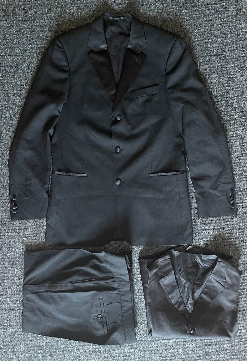 Vintage Hugo Boss Wool Suit Set with Vest-yf Size US L / EU 52-54 / 3 - 1 Thumbnail