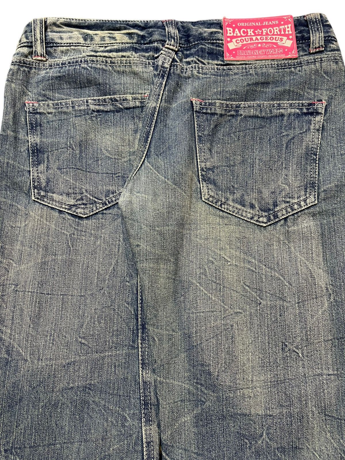 Kapital Vintage Japanese Brand Faded Wash Distressed Style Jeans Size US 30 / EU 46 - 6 Thumbnail