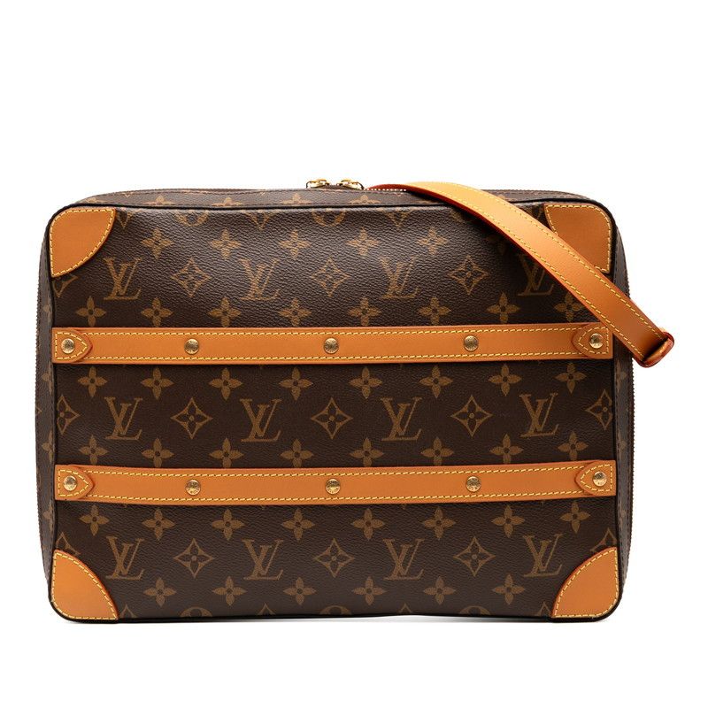 Louis Vuitton Louis Vuitton Soft Trunk Messenger MM Monogram Shoulder Bag Canvas Shoulder Bag M44754 DUTY FREE for USA