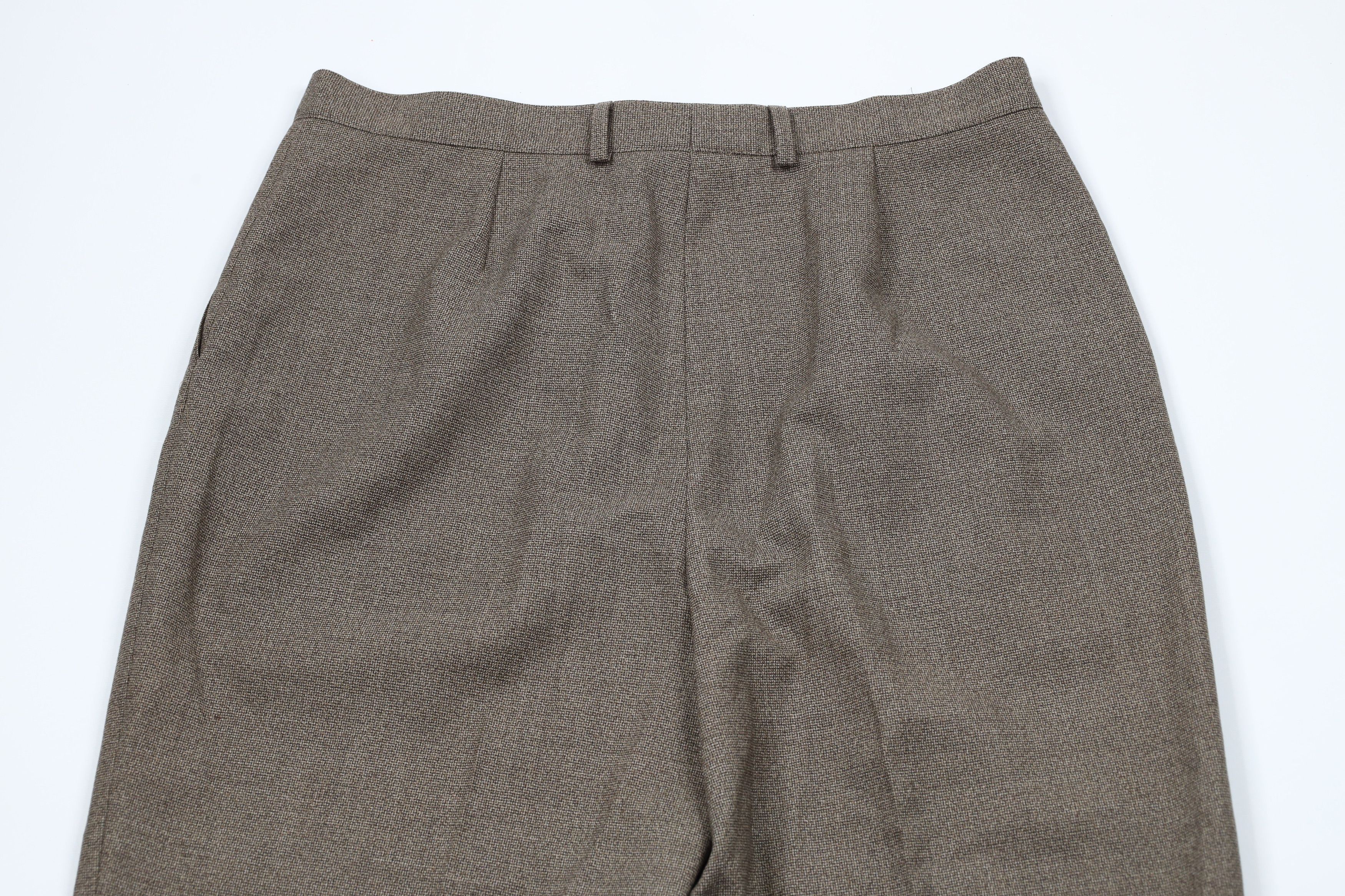Ermenegildo Zegna × Vintage Ermenegildo Zegna Superfine Australian Wool Pleated Pants Size 38" / US 16 / IT 52 - 9 Thumbnail