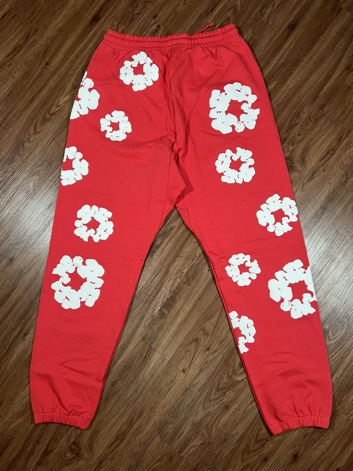 DENIM TEARS × Designer Denim Tears Cotton Wreath Sweatpants Sz M Size US 34 / EU 50 - 2 Thumbnail