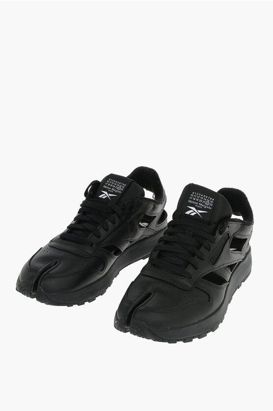 Maison Margiela × Reebok Maison Margiela Reebok Men's Leather TABI Sneakers with Cutout Size US 7.5 / EU 40-41 - 1 Thumbnail