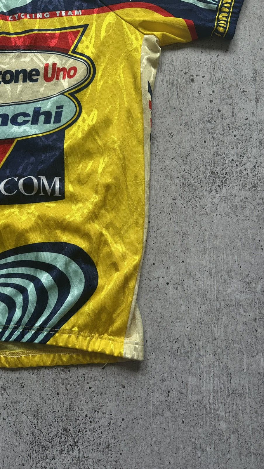 1999 Asics Bianchi Mercatone Uno Vintage Cycling Jersey