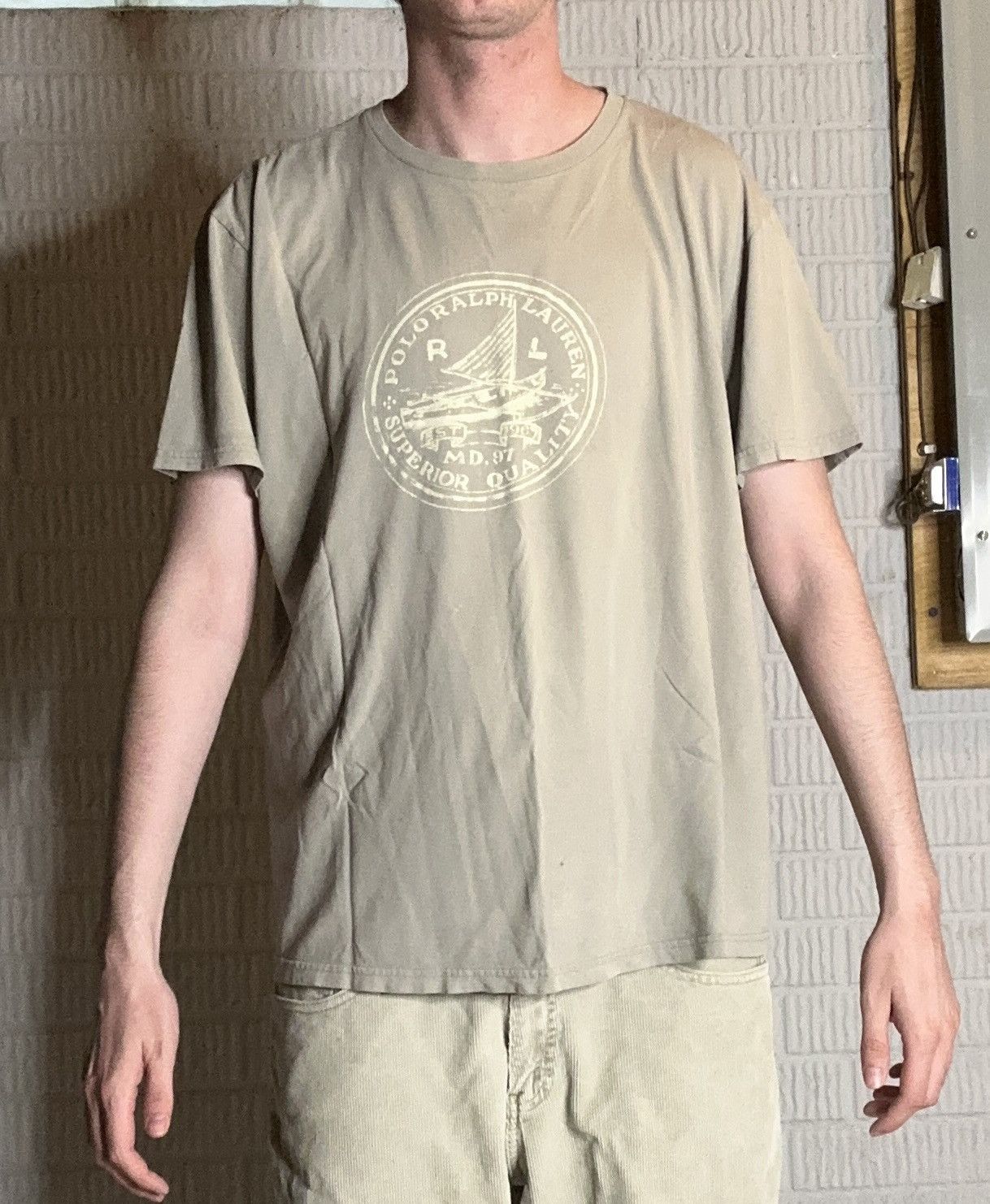 Polo Ralph Lauren Vintage 90s Polo Ralph Lauren Graphic T Shirt Size US XL / EU 56 / 4 - 1 Thumbnail