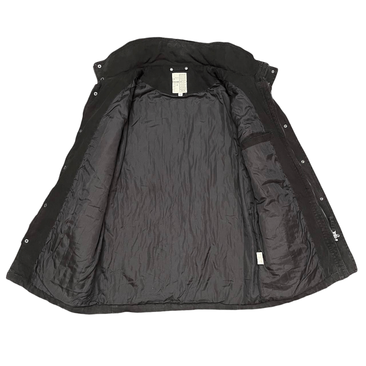 Japanese Brand Vintage Oil Cake Utility Multi Pocket Jacket Hidden Hood Size US XL / EU 56 / 4 - 6 Thumbnail