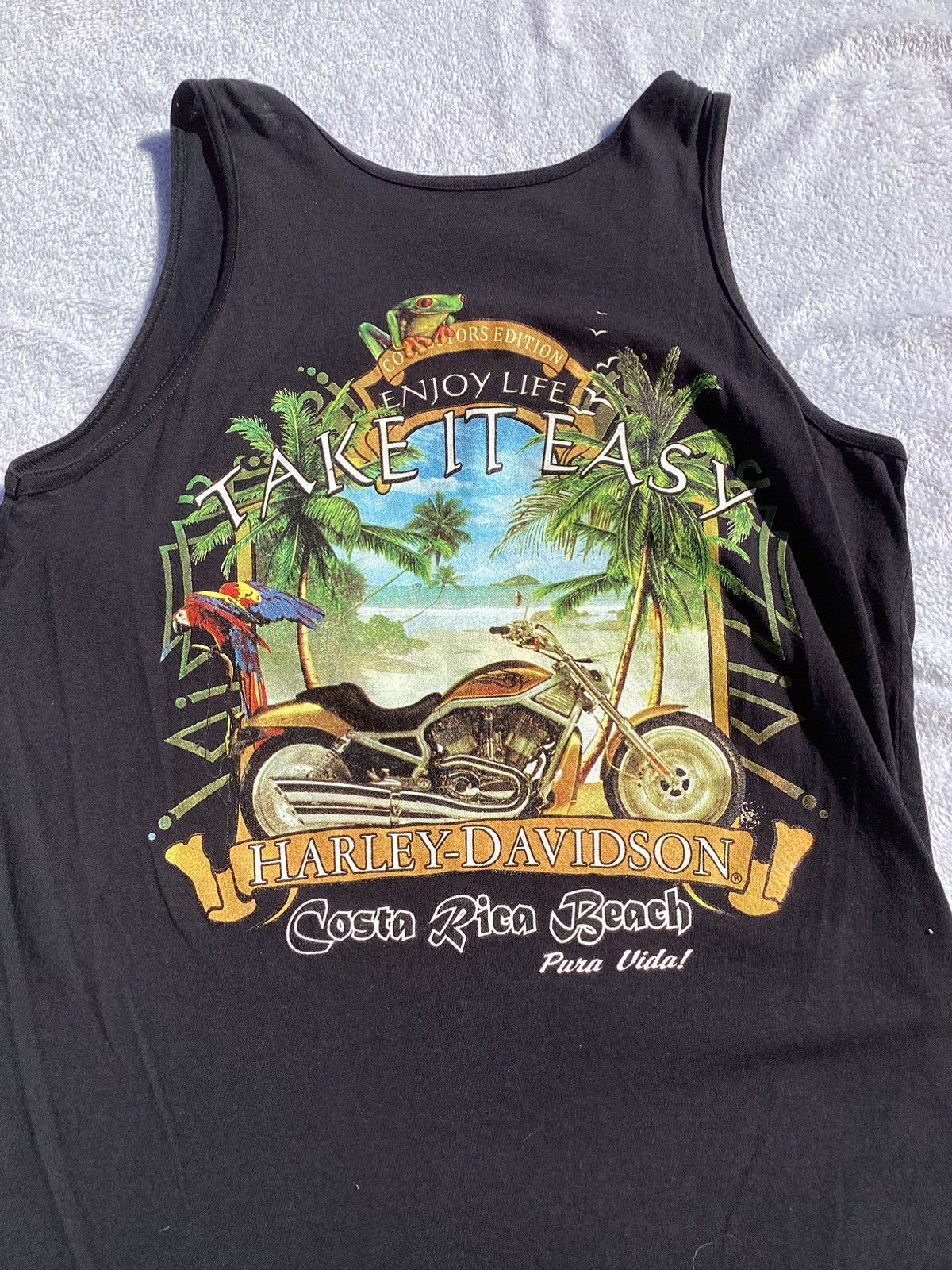 Harley Davidson Harley Davidson, motorcycle Costa Rica pura, Vida tank top Size US S / EU 44-46 / 1 - 2 Thumbnail