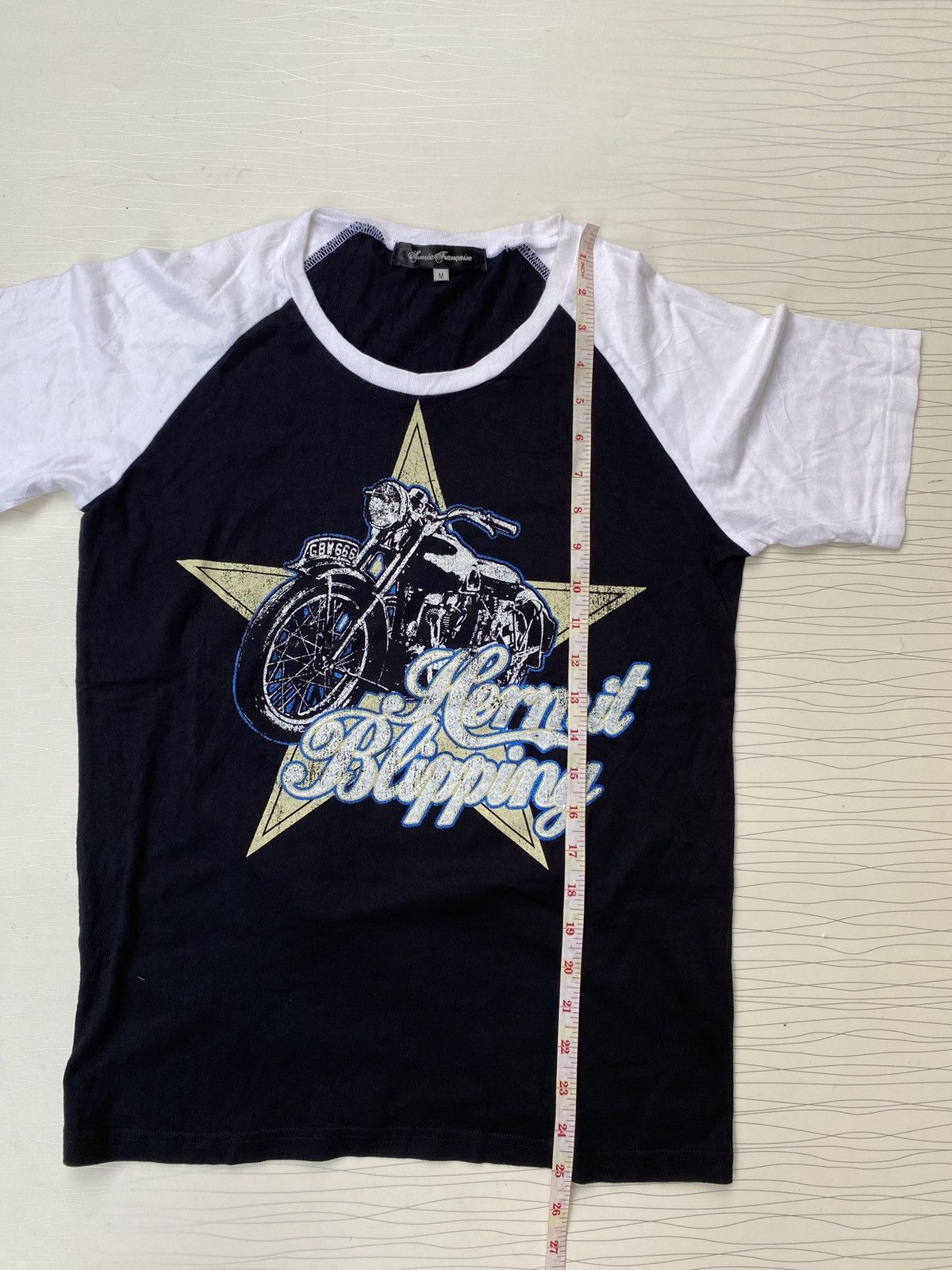 Japanese Brand Japanese Armee Francaise Union Jack POEM TEE Size US M / EU 48-50 / 2 - 8 Thumbnail