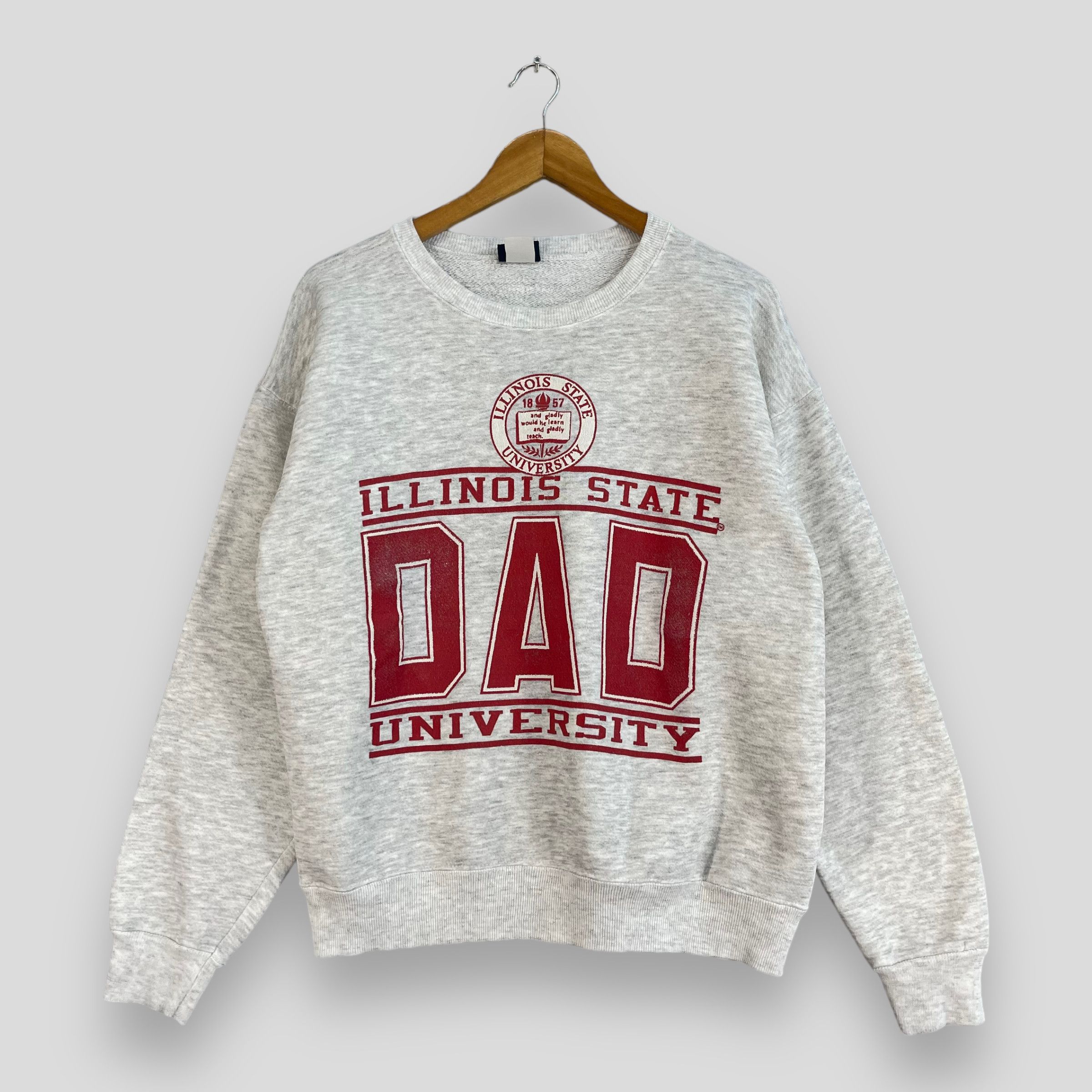 Vintage Illinois State DAD University Spellout Sweatshirt