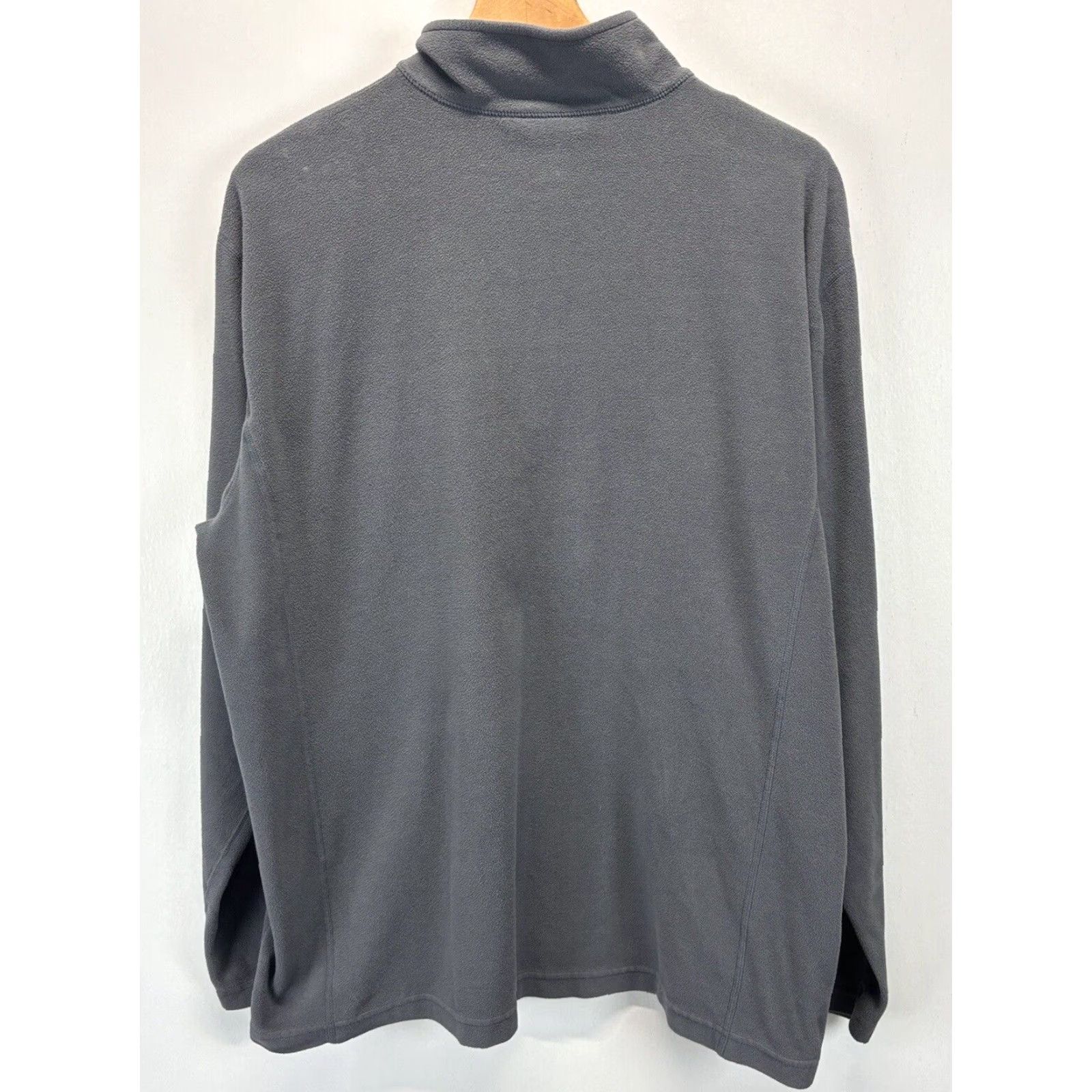Vintage L.L. Bean Pullover Mens Extra Large Tall Grey Fleece Quarter 1/4 Zip Outdoors Size US XL / EU 56 / 4 - 3 Thumbnail
