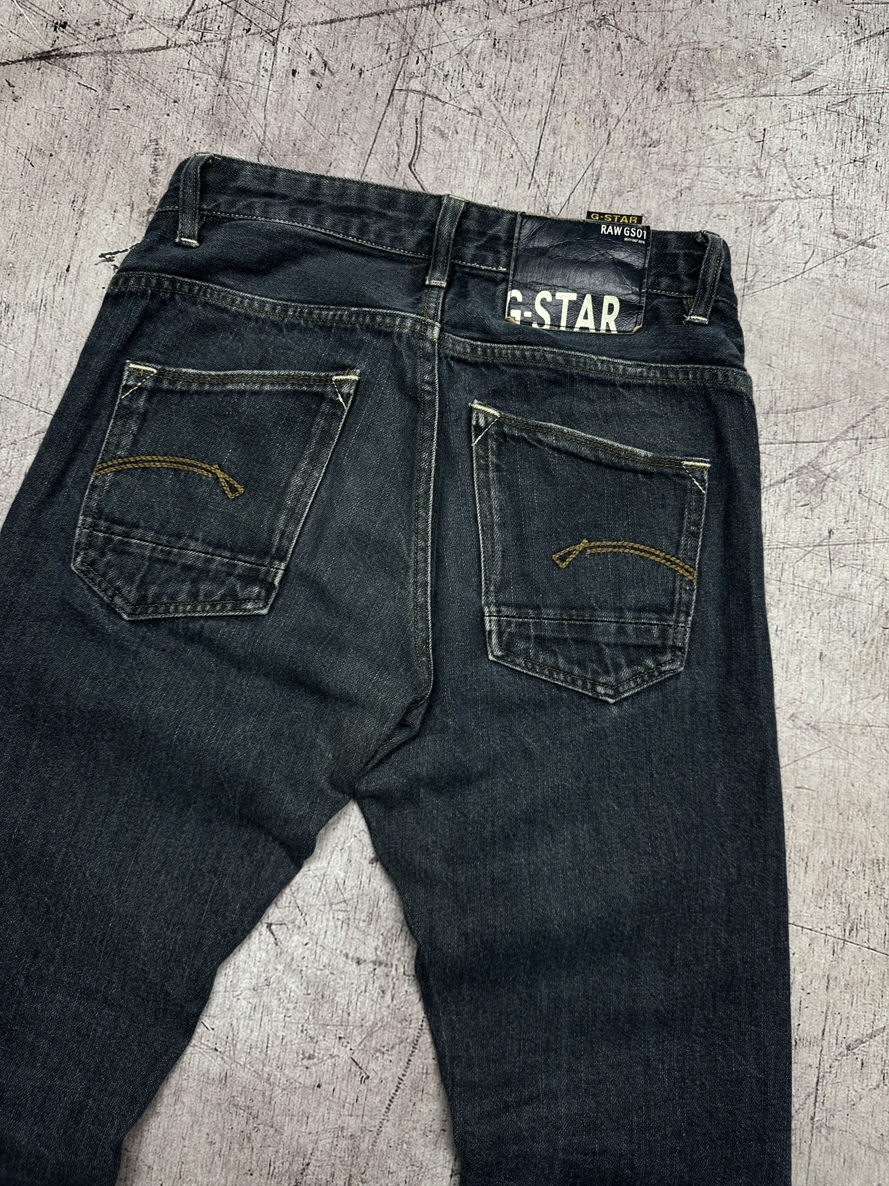 G-Star G Star Raw Mens Yield Slim Denim Pants Jeans Size US 29 - 7 Thumbnail