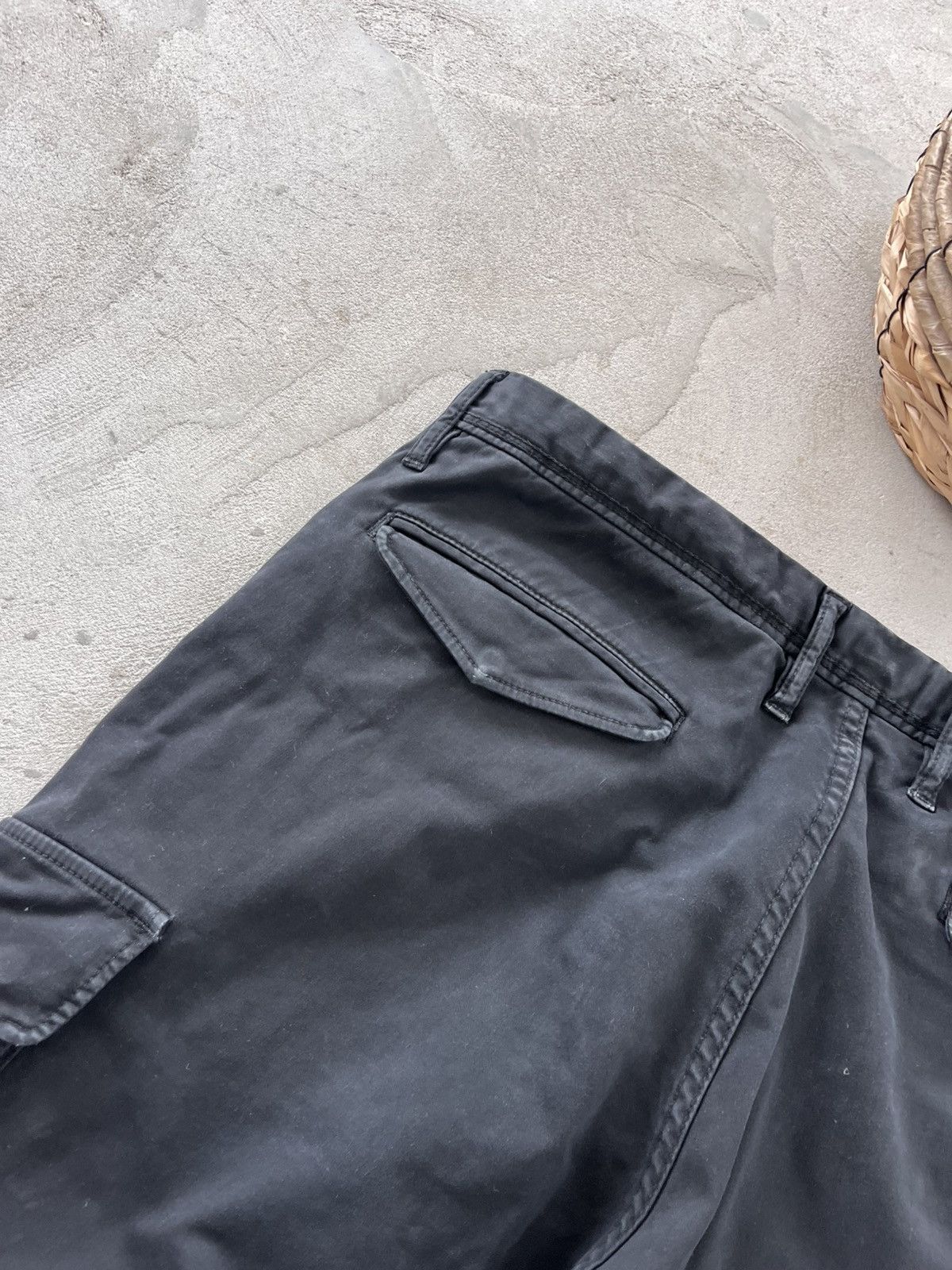 C.P. Company Vintage CP Company Black Slim Cargo Pants Casual Size US 34 / EU 50 - 16 Thumbnail