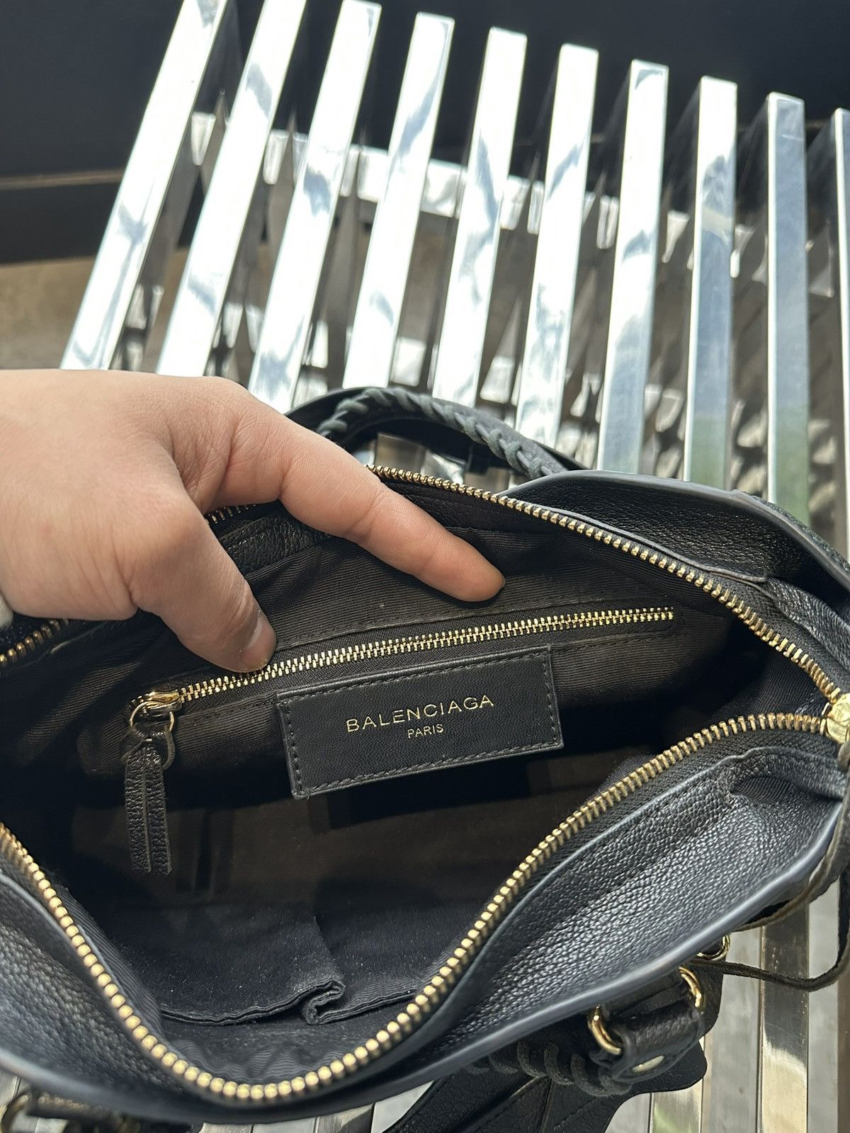 Balenciaga Balenciaga Metallic Edge Classic City Bag Size ONE SIZE - 7 Thumbnail