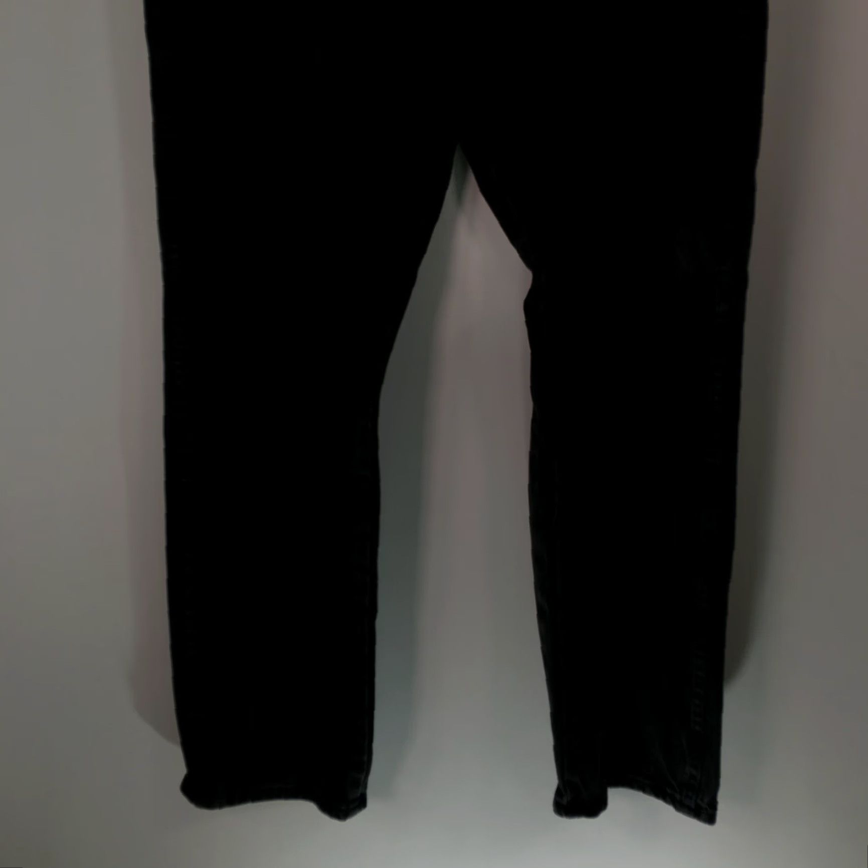 Denime Rustler Jeans Mens Casual Regular Fit Straight Leg Black Denim Size 42 X30 Size US 42 / EU 58 - 4 Thumbnail