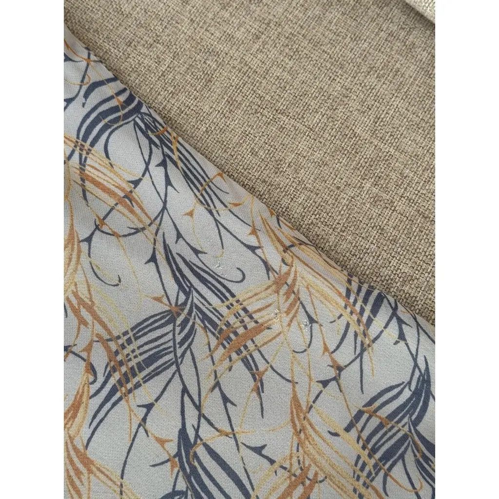 Chloe Chloé "La Saison" Printed Viscose Mini Dress Size FR 36 Size XS / US 0-2 / IT 36-38 - 10 Thumbnail