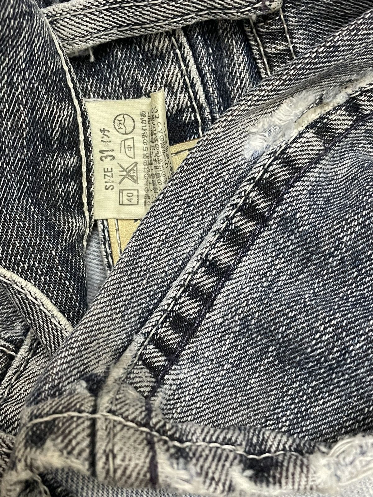 Levi's Vintage Clothing VINTAGE 502 LEVIS USA DESIGNER 90S DISTRESSED OG STYLE DENIM Size US 30 / EU 46 - 16 Thumbnail