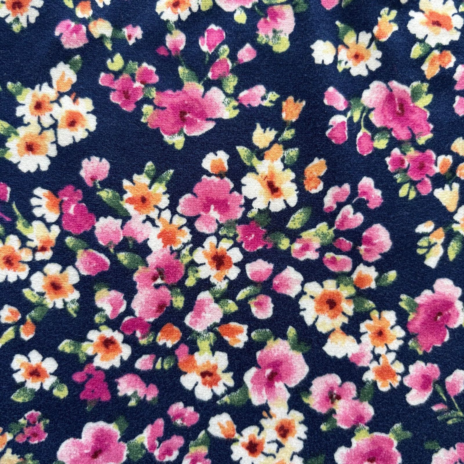 Other White Birch Navy Blue and Floral Tank Top Size XL Size XL / US 12-14 / IT 48-50 - 5 Thumbnail