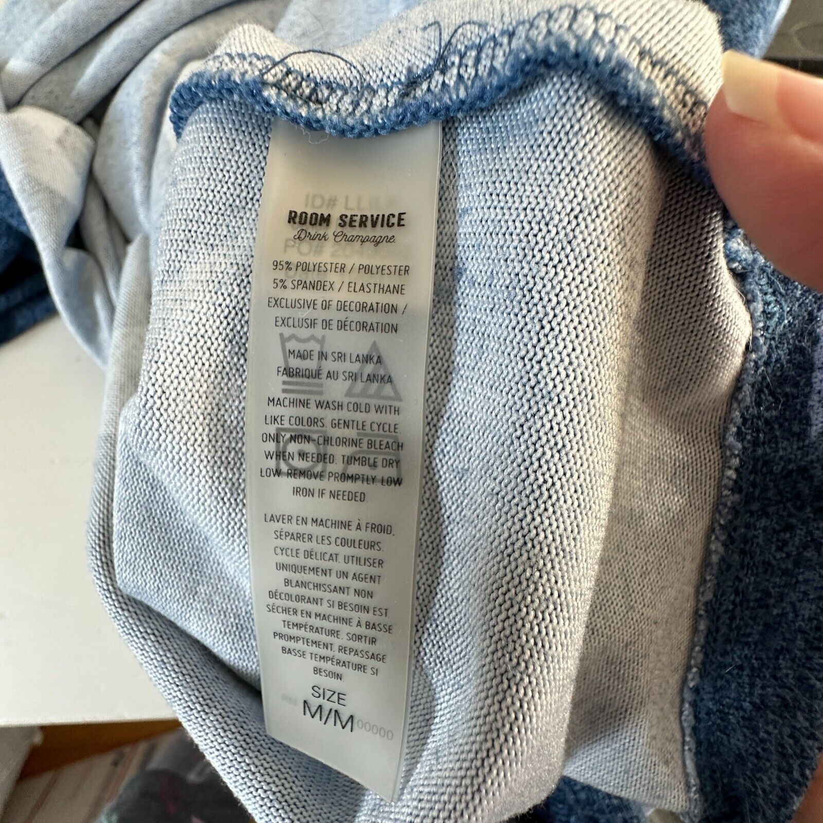 Other Room Service Blue Star 3/4 Sleeve Sweater Drawstring Jogger Size 30" / US 8 / IT 44 - 9 Thumbnail