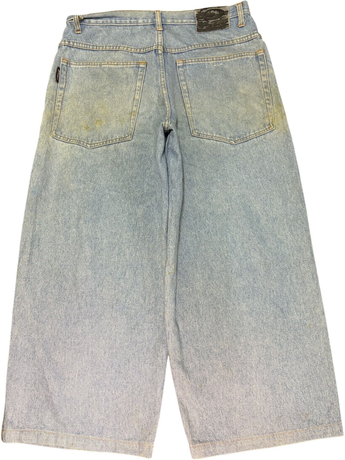 JNCO Vintage Usa Piko Mud Wash Skate Baggy Jeans Size US 32 / EU 48 - 2 Thumbnail