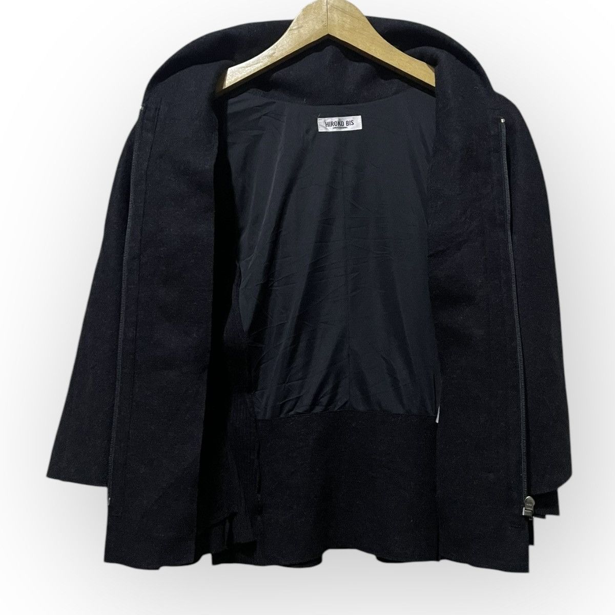 Hiroko Koshino Homme × Japanese Brand Hiroko koshino poncho Jacket Size M / US 6-8 / IT 42-44 - 8 Thumbnail