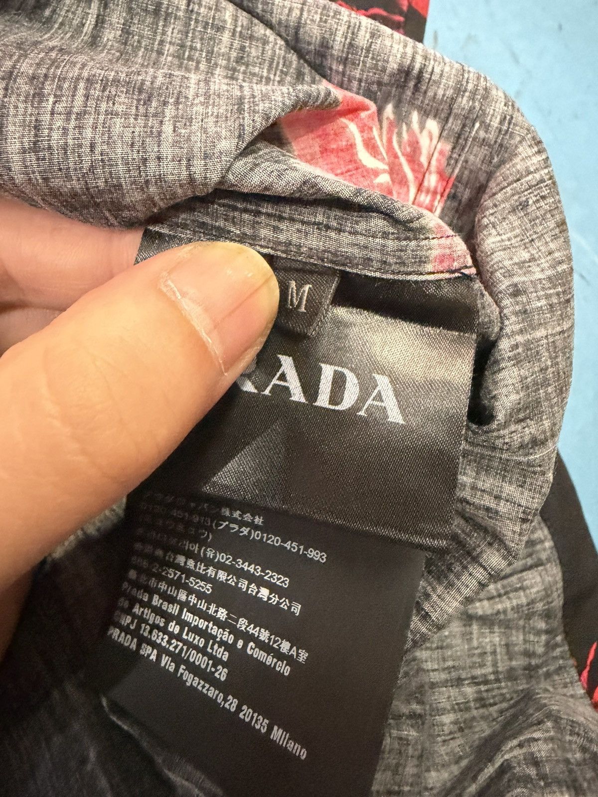 Prada PRADA BIPOLAR SHIRT Size US M / EU 48-50 / 2 - 5 Thumbnail