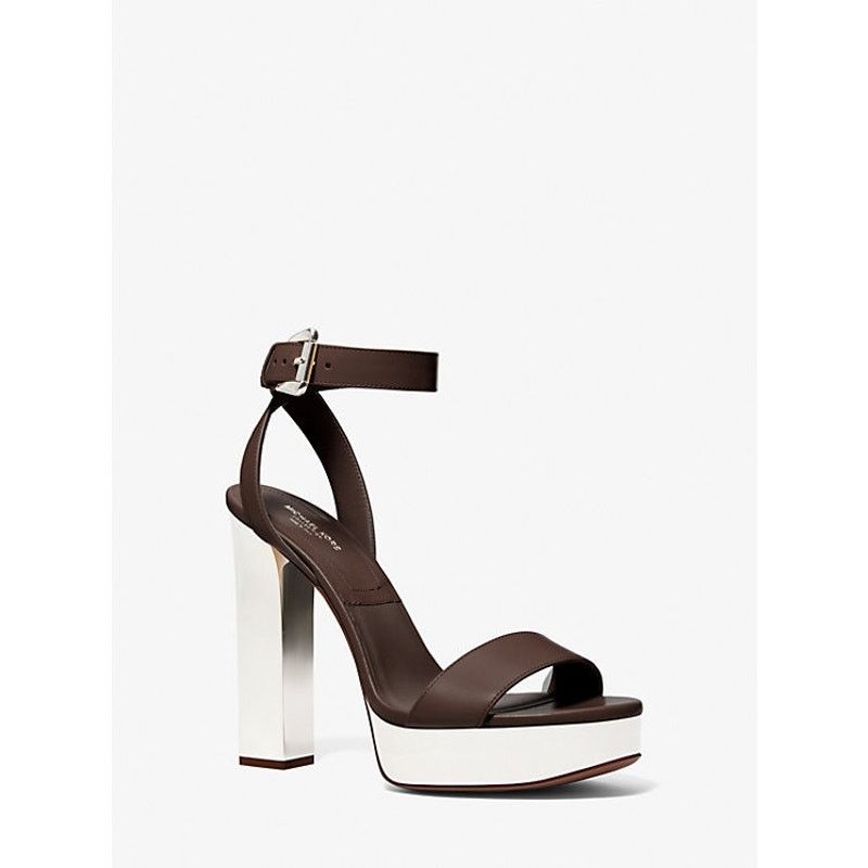 Michael Kors Michael Kors Collection Platform (Camel) Sandals sz. 36.5 EU Size US 6.5 / IT 36.5 - 7 Thumbnail