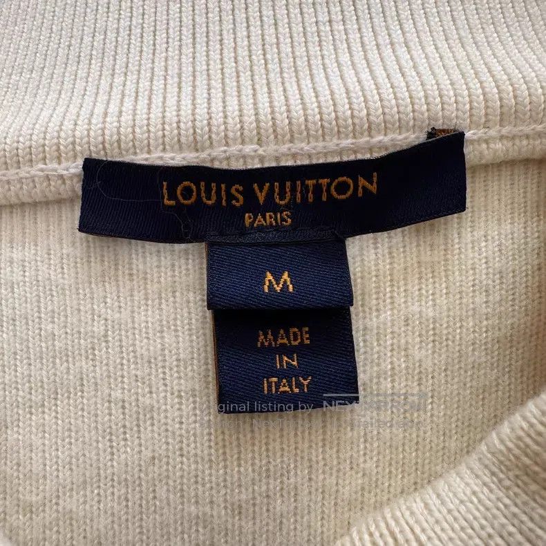 Louis Vuitton Louis Vuitton Off-white wool three-quarter sleeve zippered Size M / US 6-8 / IT 42-44 - 6 Thumbnail