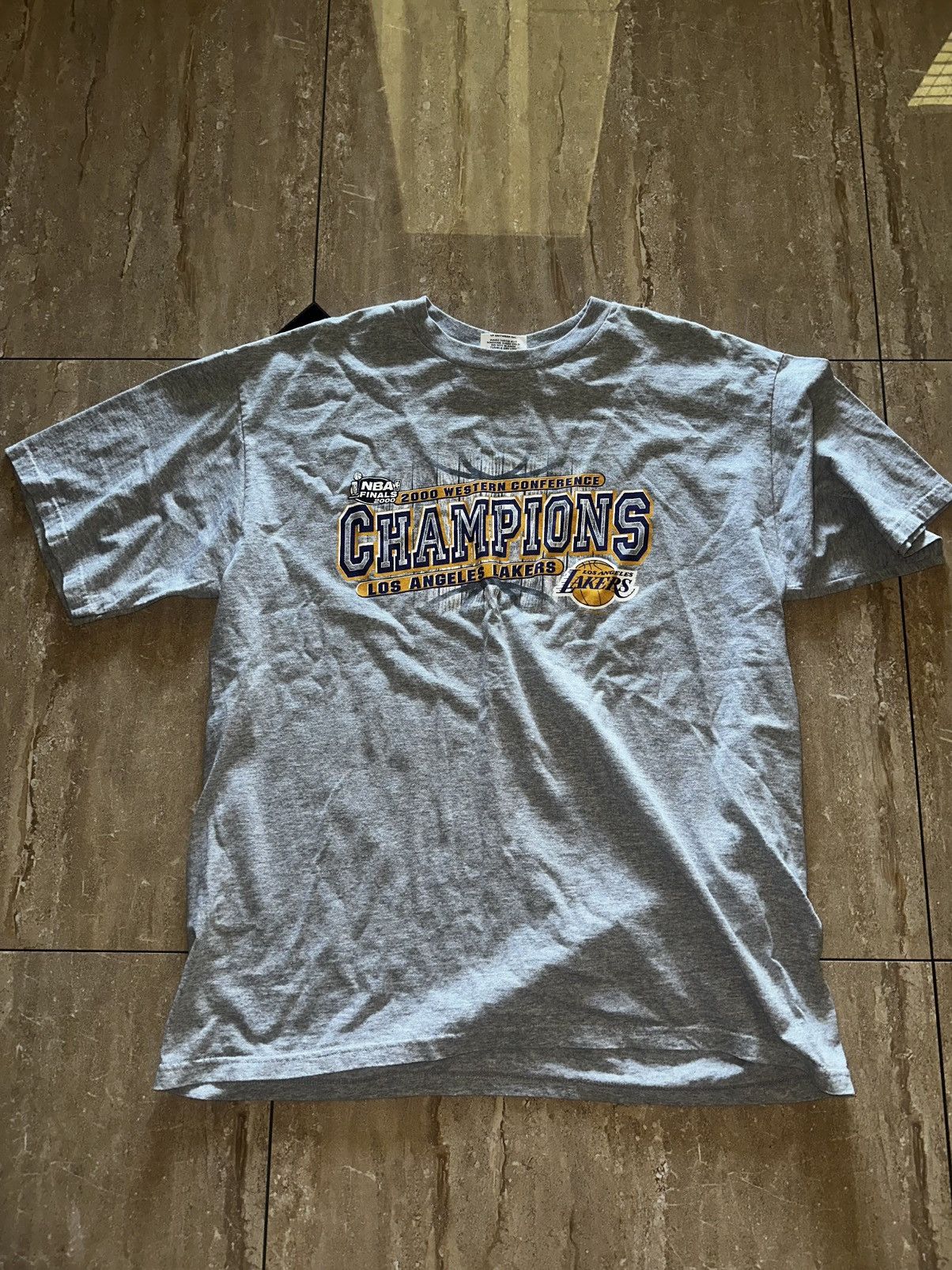 CSA × Vintage Vintage 2000s Lakers Champions Tee Size US XL / EU 56 / 4 - 1 Thumbnail