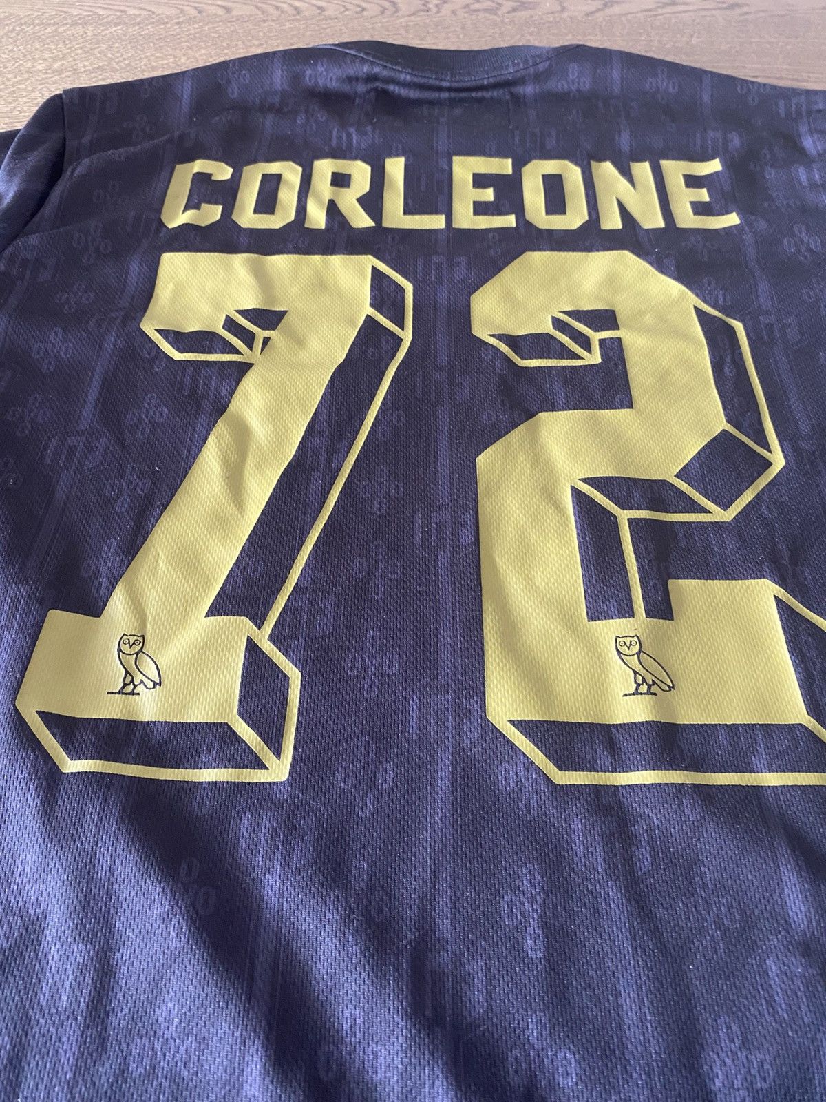 October's Very Own OVO x The Godfather Soccer Jersey (Black, XS) Size US XS / EU 42 / 0 - 4 Thumbnail