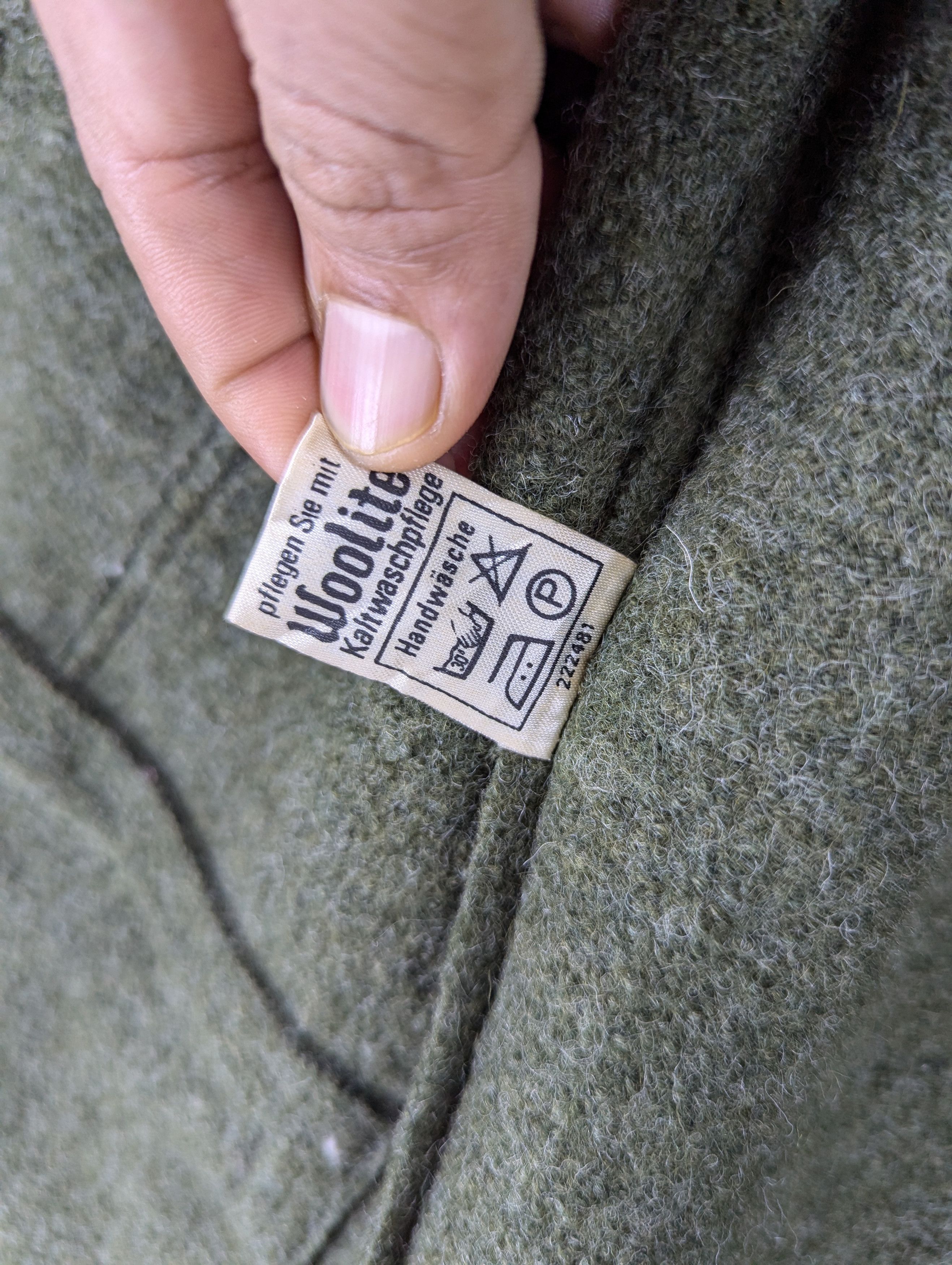 Designer Vintage 90s GEIGER Tyrol Wool Green Blazer Jacket Size XS / US 0-2 / IT 36-38 - 11 Thumbnail