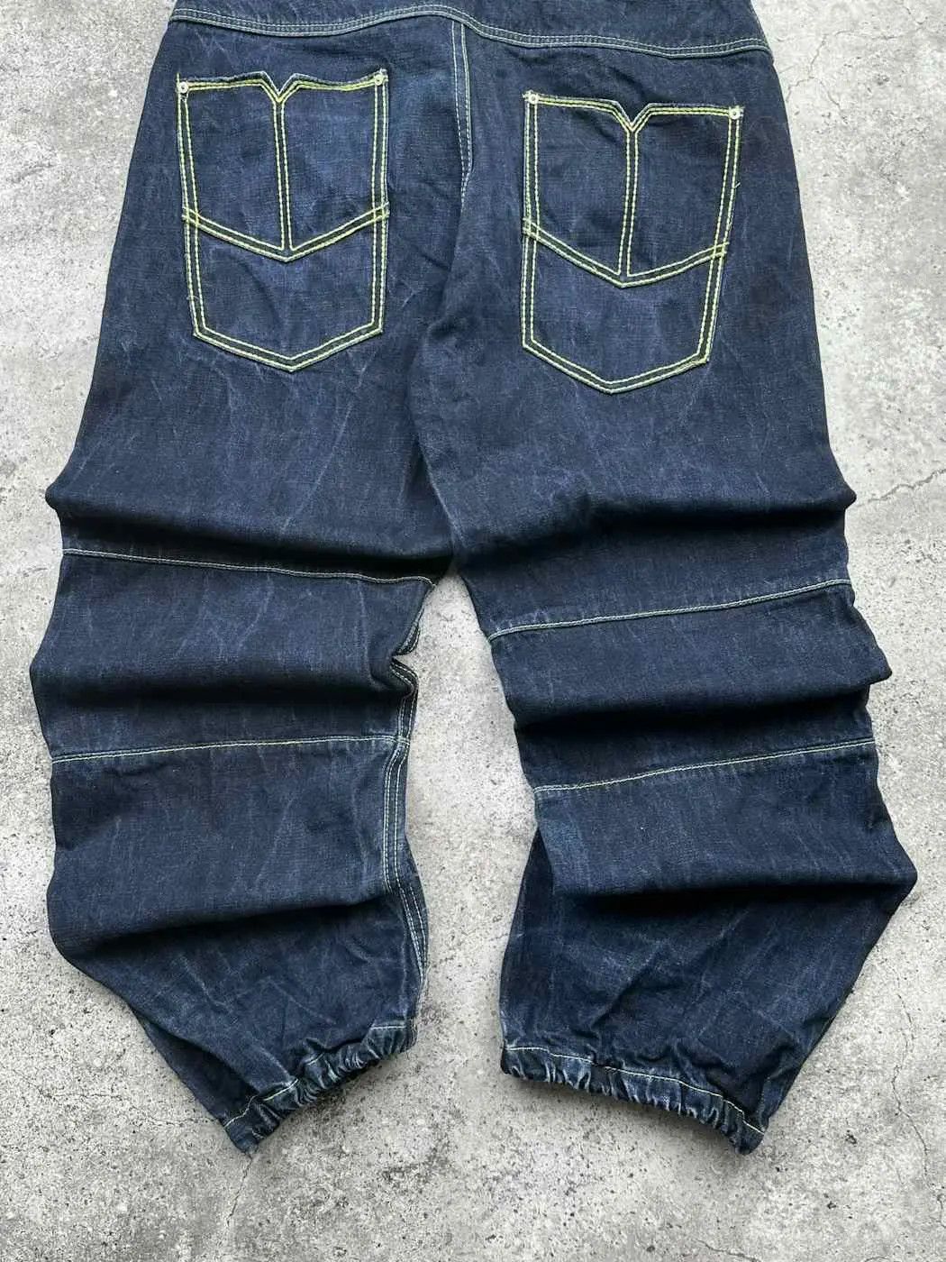 Japanese Brand Vintage Baggy Wide Jeans C533(V554)E8 Size US 32 / EU 48 - 7 Thumbnail