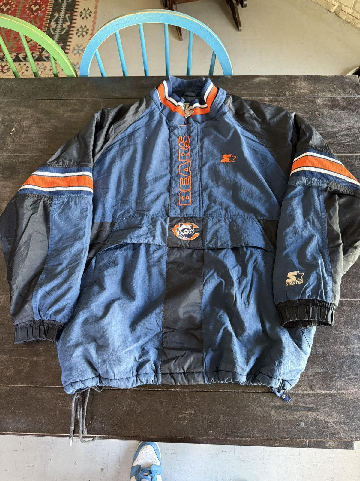 NFL Vintage Bears Starter jacket Size US XL / EU 56 / 4 - 1 Thumbnail
