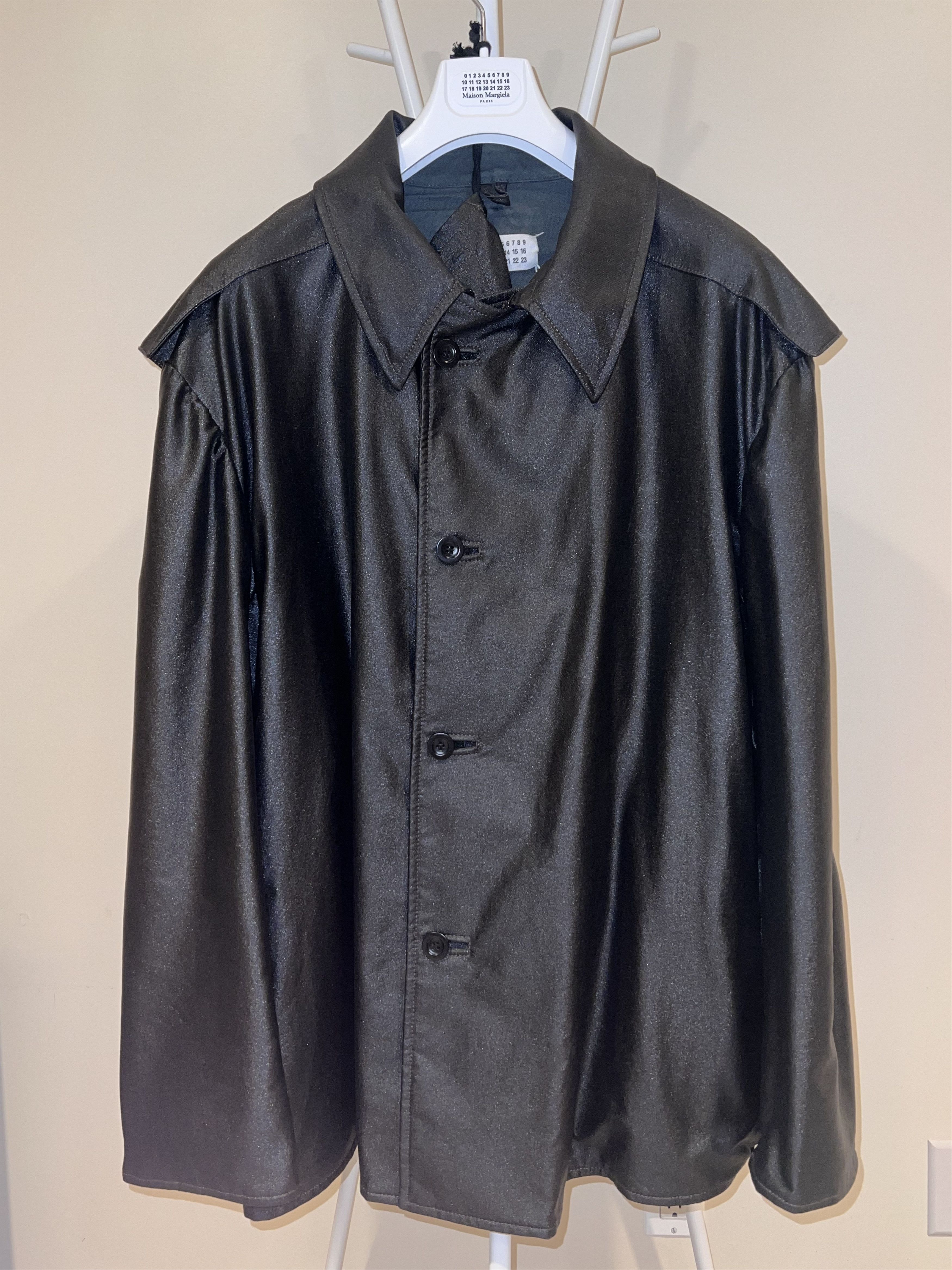Maison Margiela Margiela - Black Cotton Jacket Size US M / EU 48-50 / 2 - 6 Thumbnail