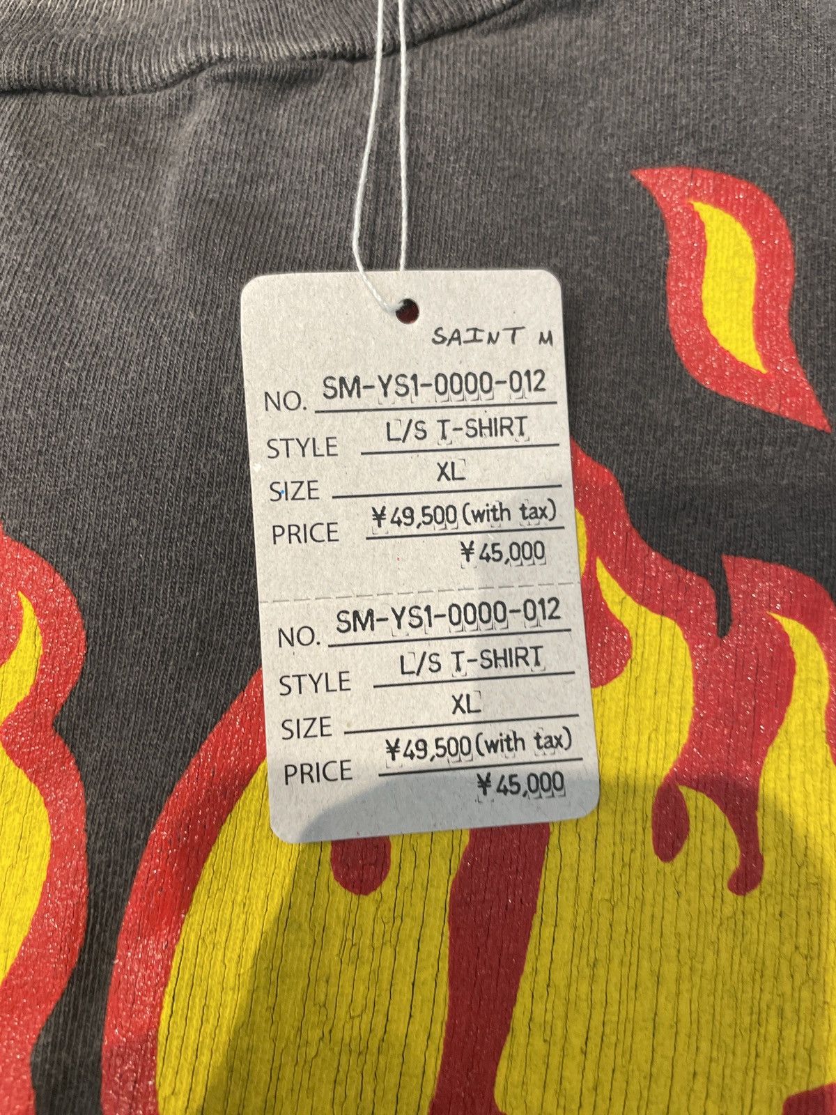 Saint Michael Saint Michael Soul on Fire Long-sleeve T-Shirt XL Size US XL / EU 56 / 4 - 6 Thumbnail