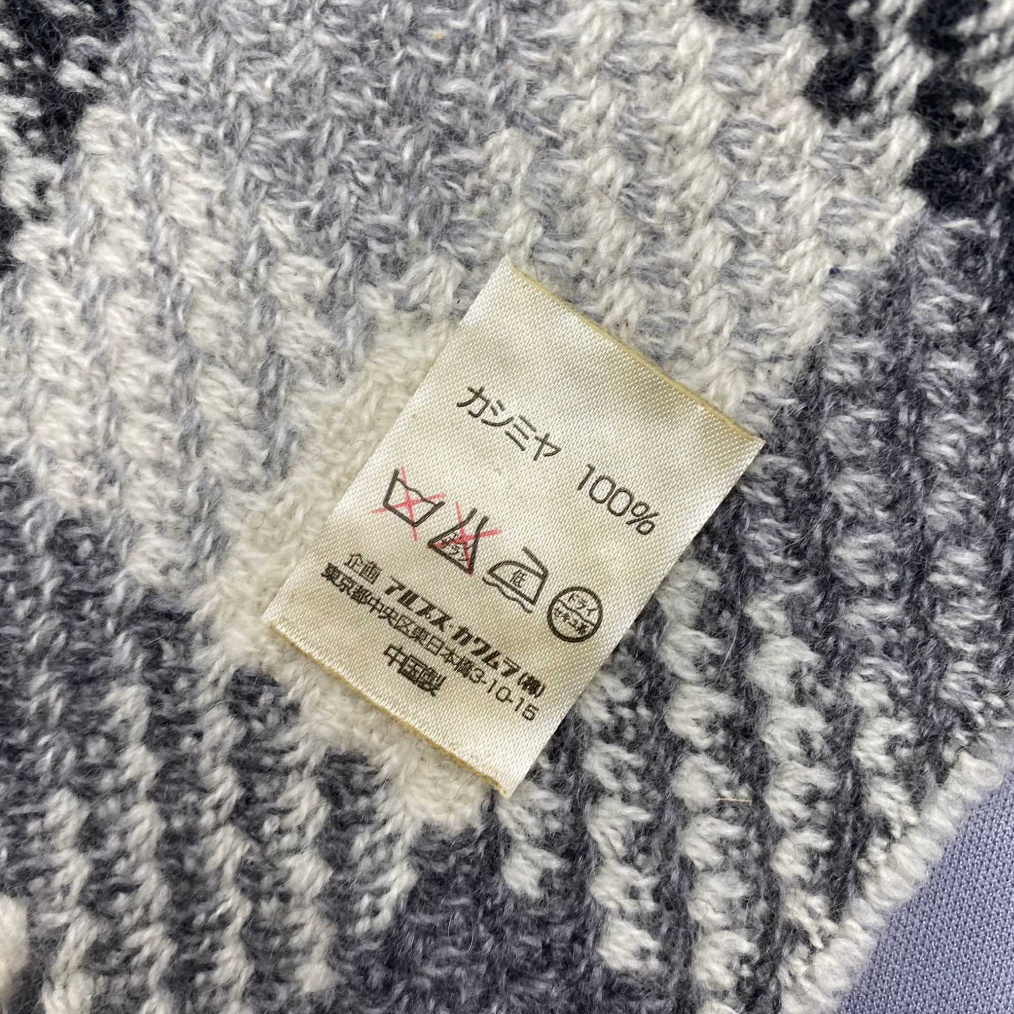 Balmain Vintage Pierre Balmain Scarf Muffler Cashmere Plaid Scarves Size ONE SIZE - 5 Thumbnail