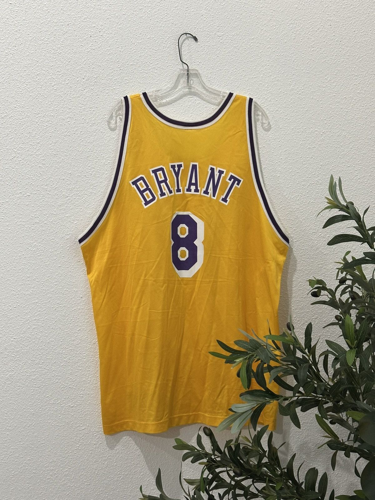 Champion Vintage 90s Los Angeles Lakers Kobe Bryant Champion Jersey Size US XXL / EU 58 / 5 - 4 Thumbnail