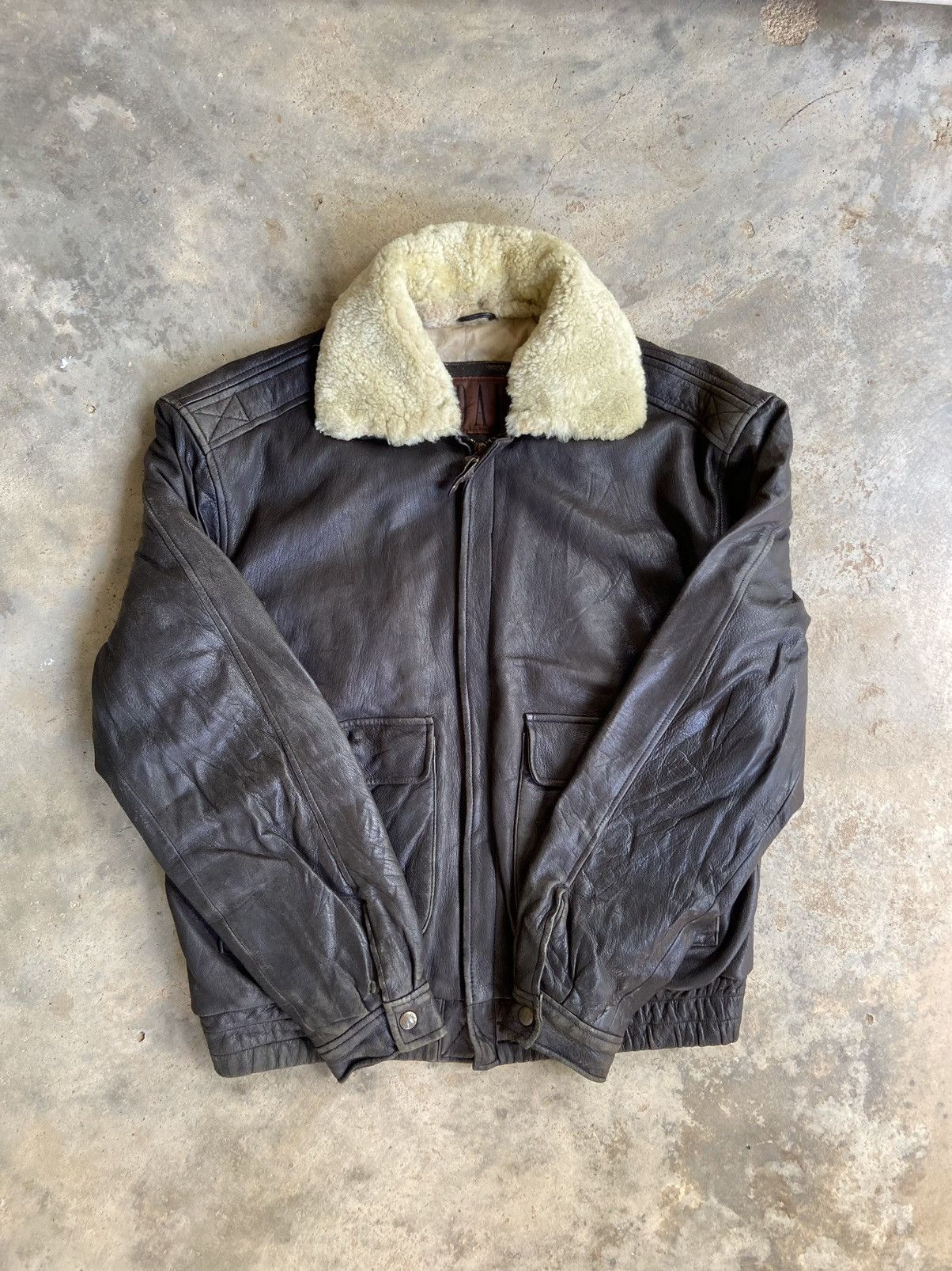 Leather Vintage DAF leather jacket Size US M / EU 48-50 / 2 - 3 Thumbnail