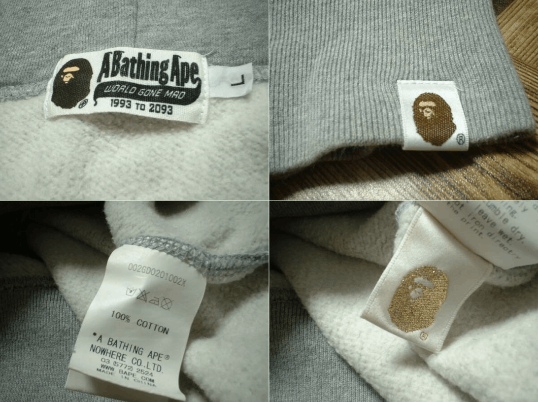 Bape A Bathing Ape BAPE BABY MILO zip sweatshirt hoodie Size US L / EU 52-54 / 3 - 5 Thumbnail