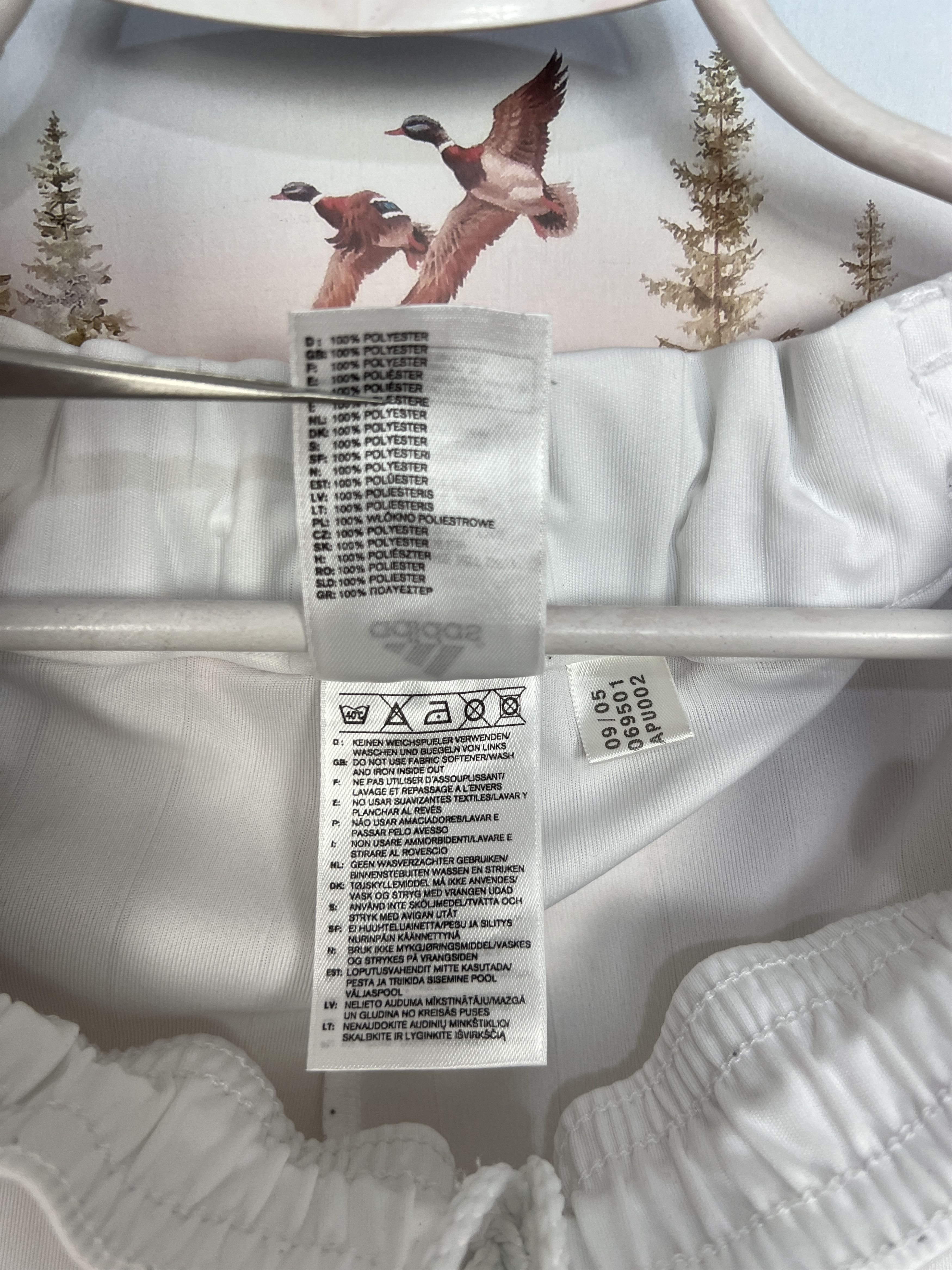 Adidas Vintage Adidas Denmark White Football Shorts Soccer 2XL Size US 38 / EU 54 - 9 Thumbnail