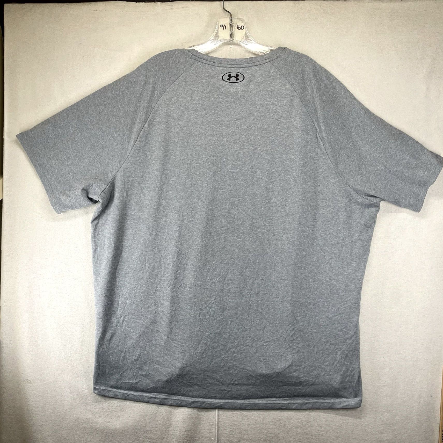 Under Armour Under Armour Shirt Mens 3XL Gray Tech Tee Gym Active Shirt Size US XXL / EU 58 / 5 - 2 Thumbnail