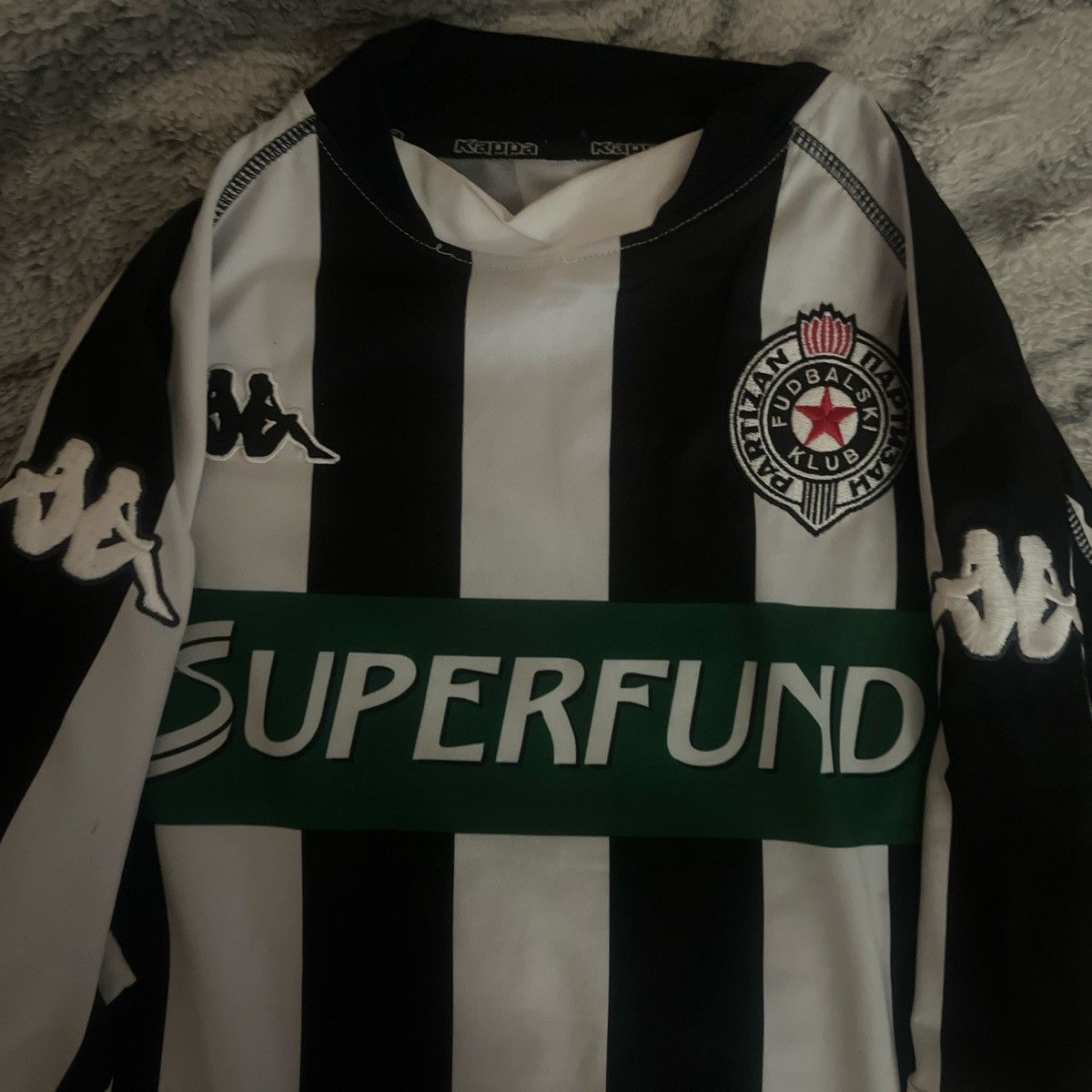 Kappa KappaXSuperfund soccer kit Size US S / EU 44-46 / 1 - 1 Thumbnail