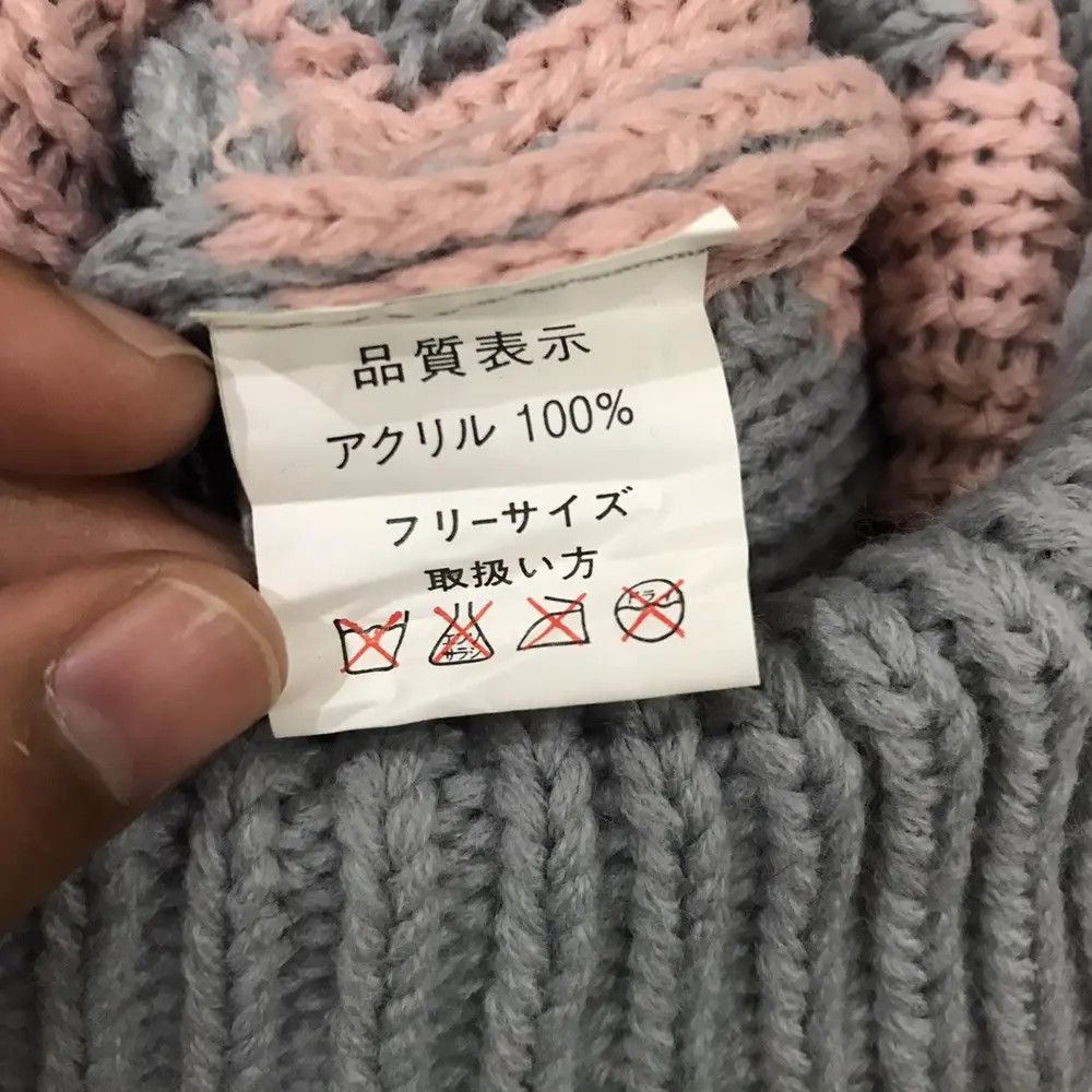 Japanese Brand Japanese Brand Bobble Beanie Hat Size ONE SIZE - 6 Thumbnail